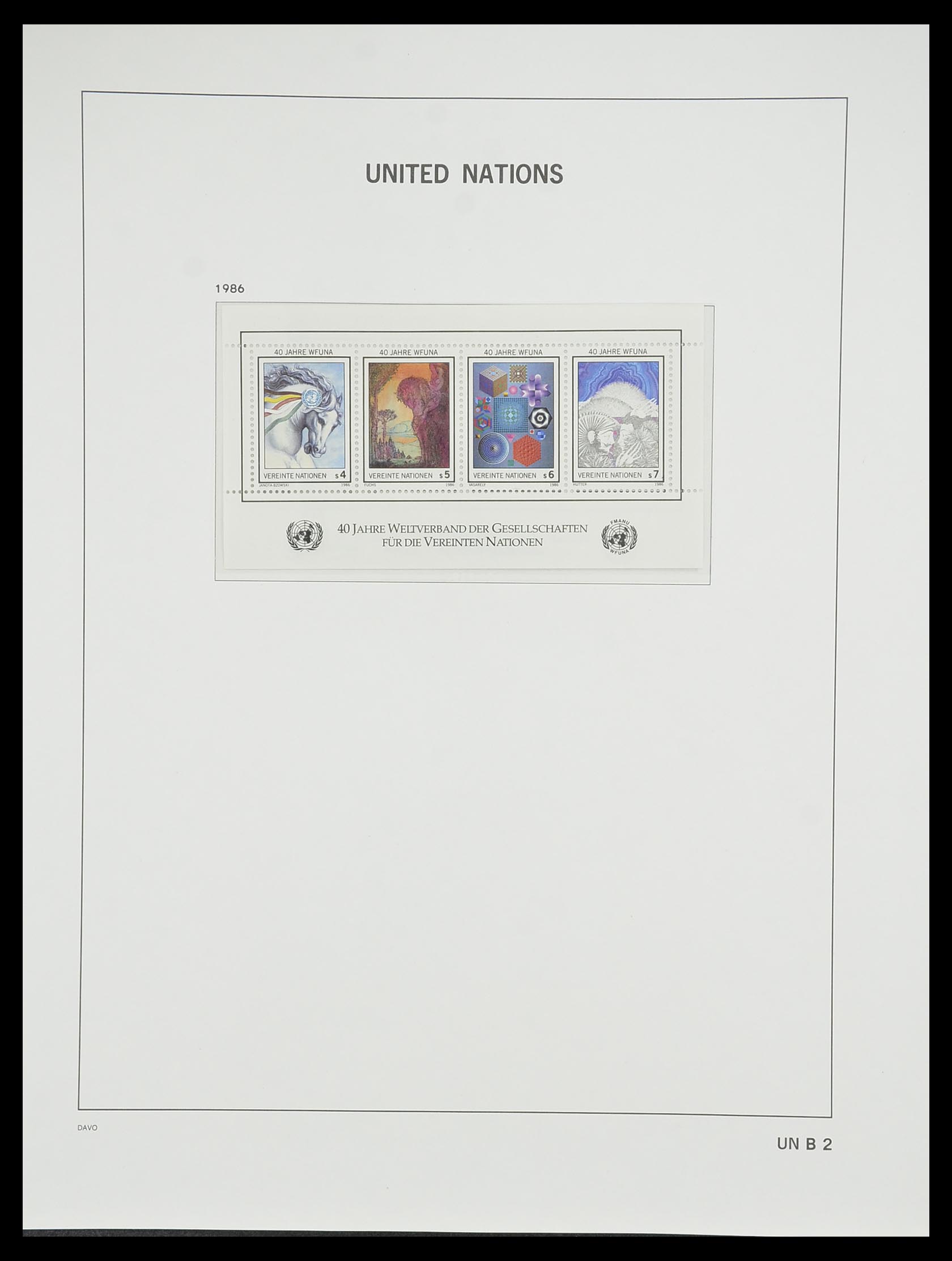 33535 294 - Postzegelverzameling 33535 Verenigde Naties 1951-2008.