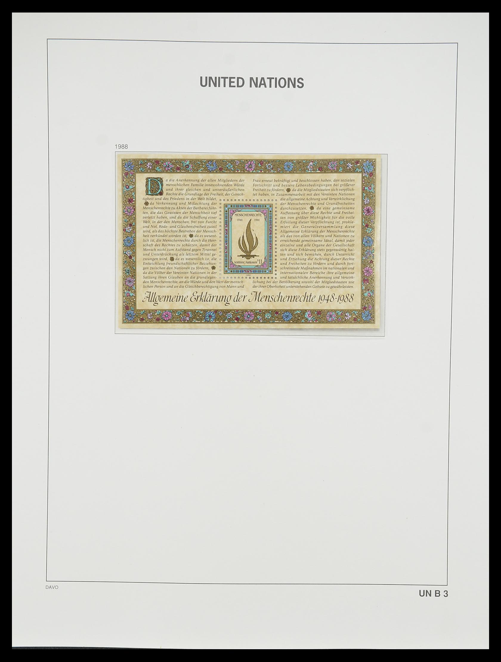 33535 295 - Postzegelverzameling 33535 Verenigde Naties 1951-2008.