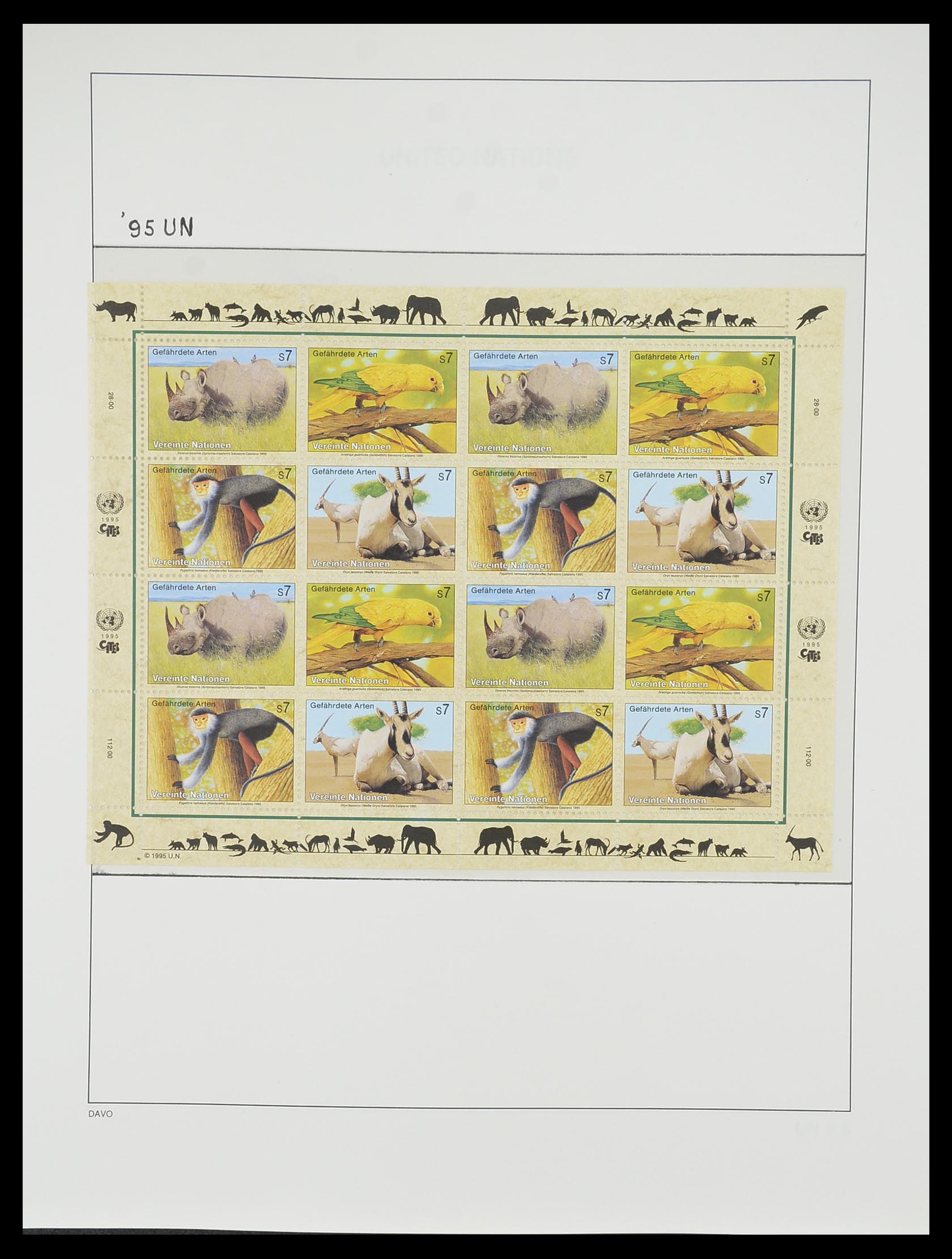 33535 298 - Postzegelverzameling 33535 Verenigde Naties 1951-2008.