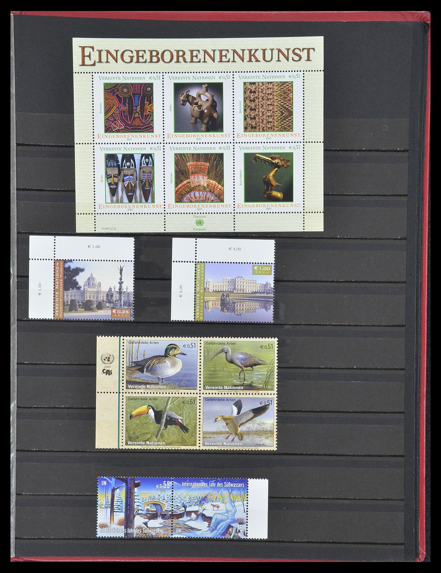 33535 333 - Postzegelverzameling 33535 Verenigde Naties 1951-2008.