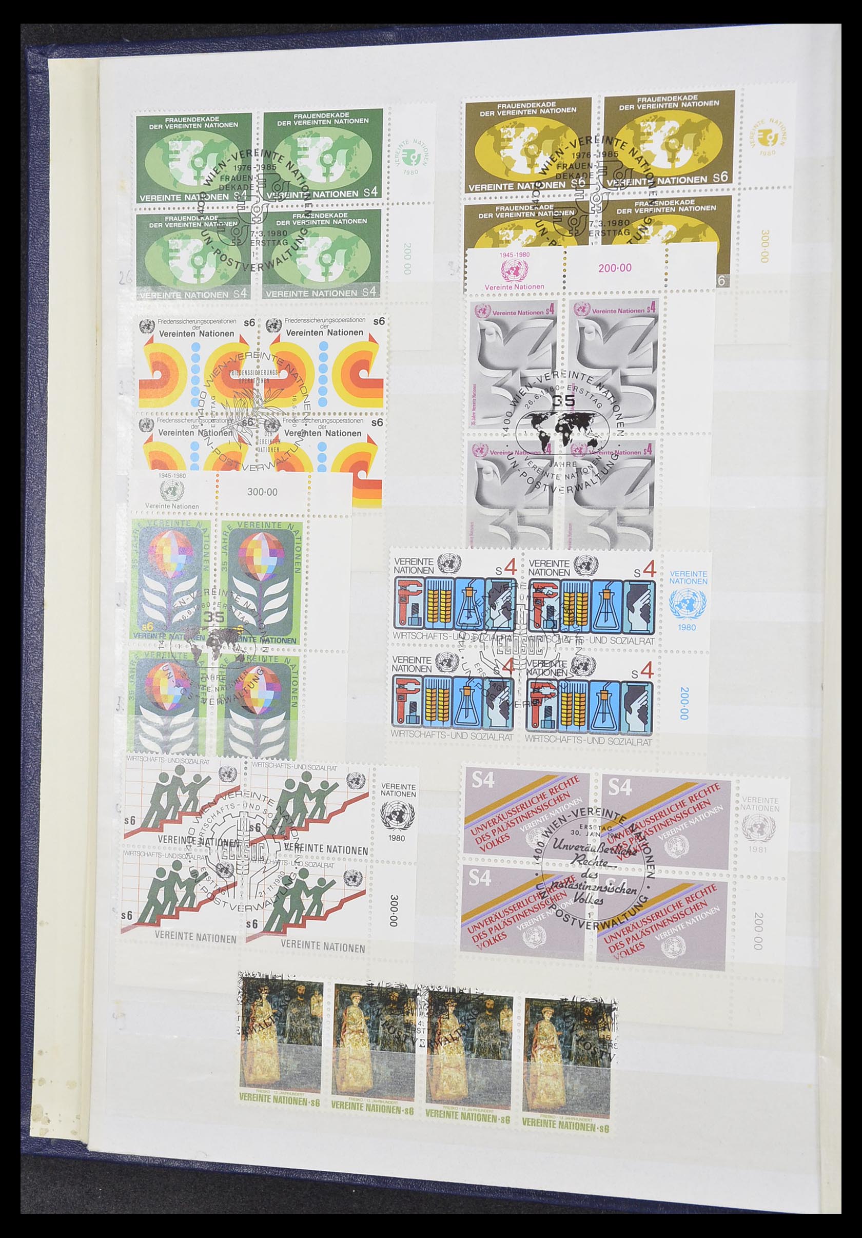 33535 340 - Postzegelverzameling 33535 Verenigde Naties 1951-2008.