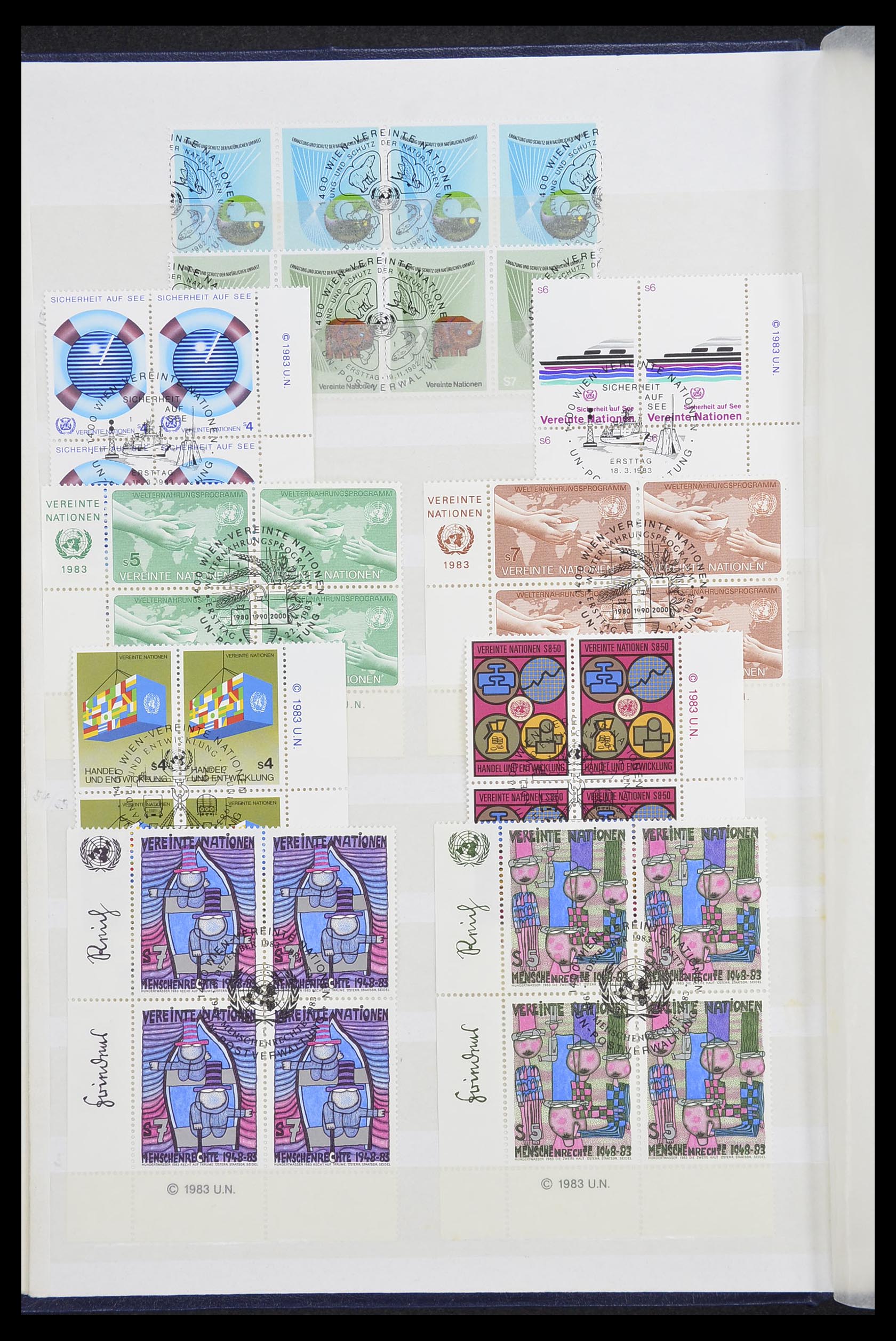 33535 342 - Postzegelverzameling 33535 Verenigde Naties 1951-2008.