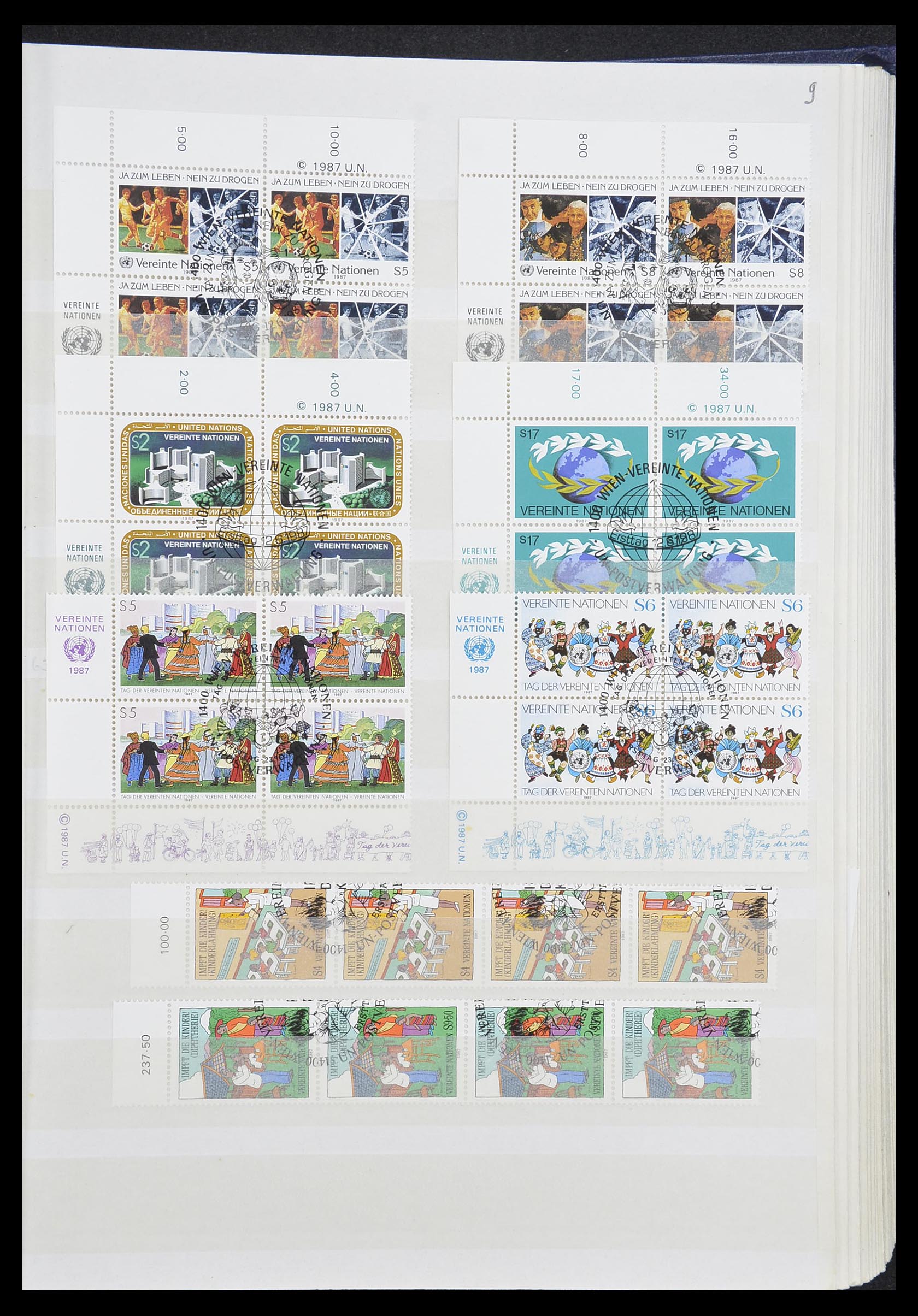 33535 347 - Postzegelverzameling 33535 Verenigde Naties 1951-2008.