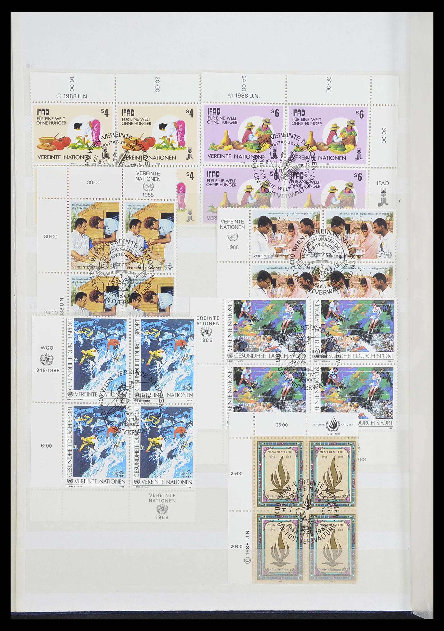 33535 349 - Postzegelverzameling 33535 Verenigde Naties 1951-2008.