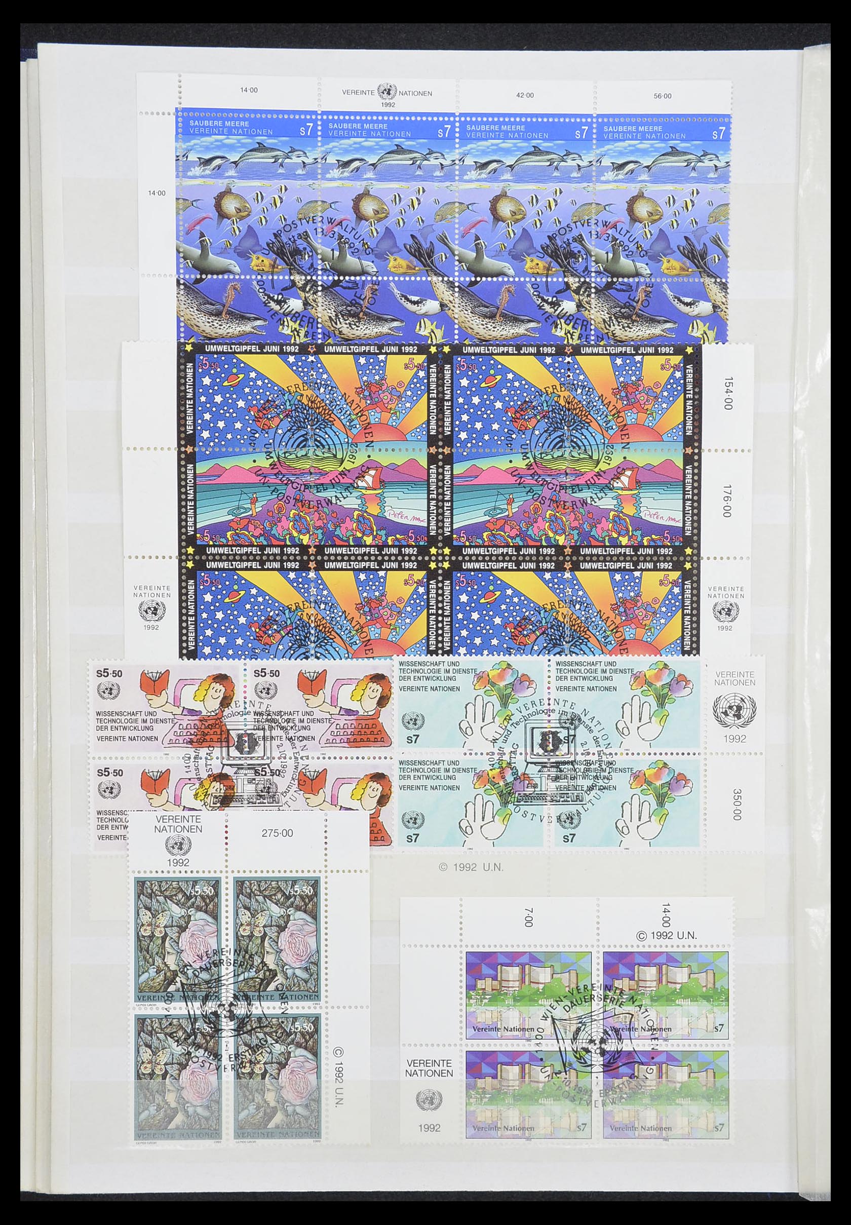 33535 354 - Postzegelverzameling 33535 Verenigde Naties 1951-2008.