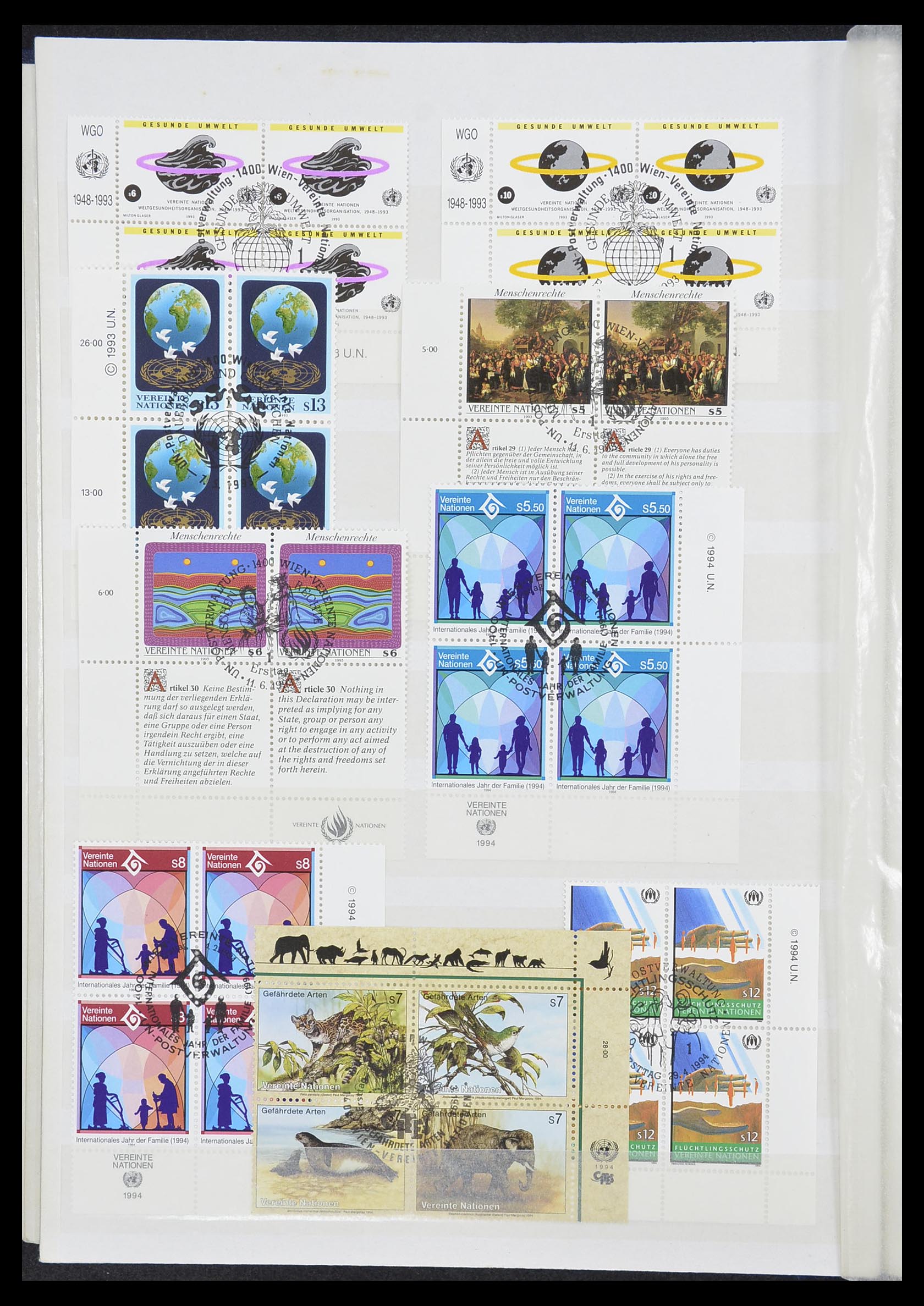33535 356 - Postzegelverzameling 33535 Verenigde Naties 1951-2008.