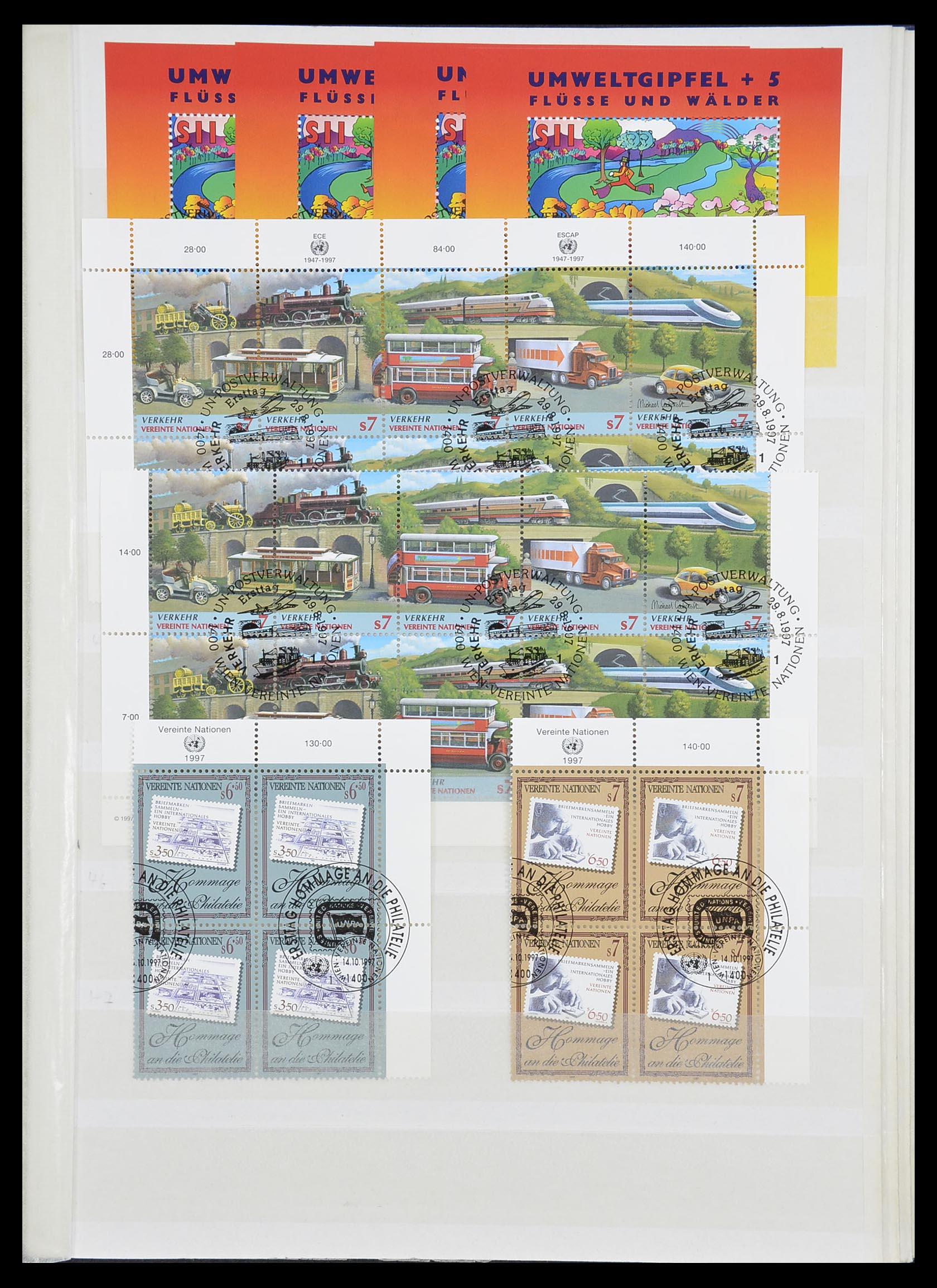 33535 360 - Postzegelverzameling 33535 Verenigde Naties 1951-2008.