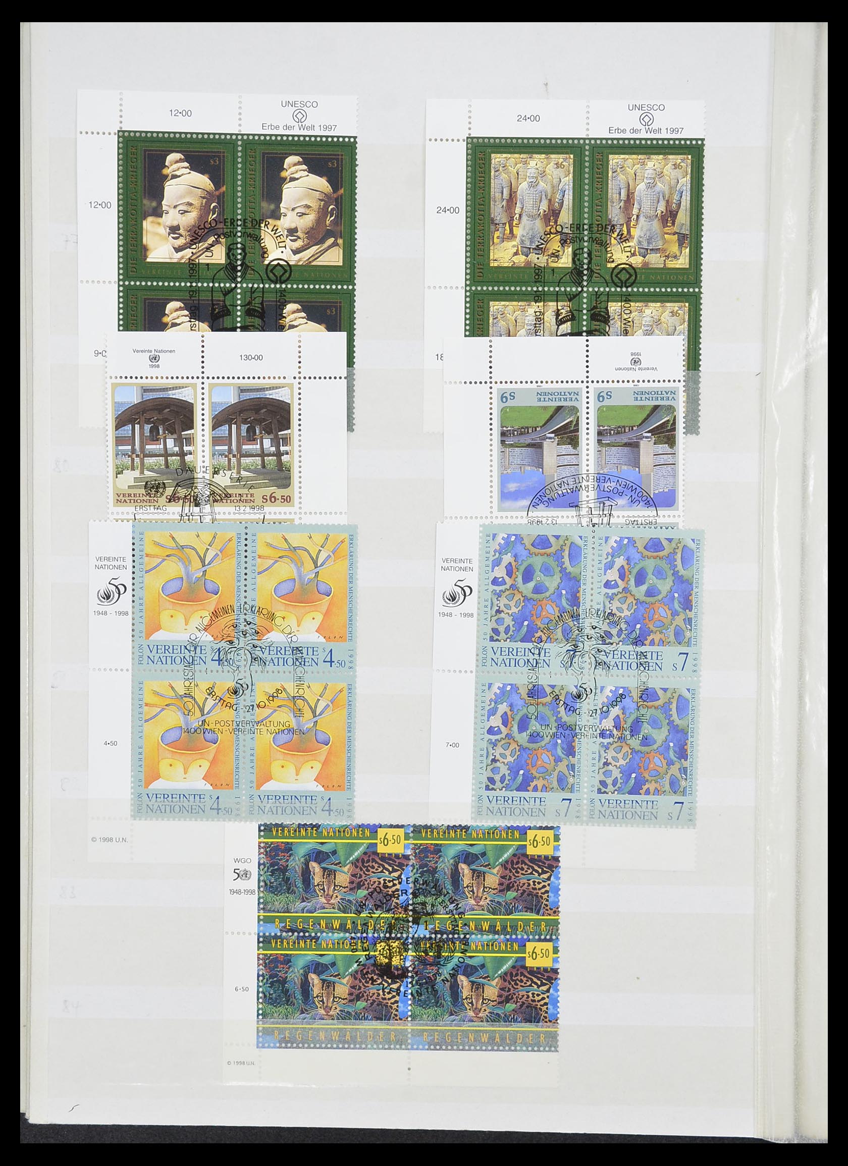 33535 362 - Postzegelverzameling 33535 Verenigde Naties 1951-2008.