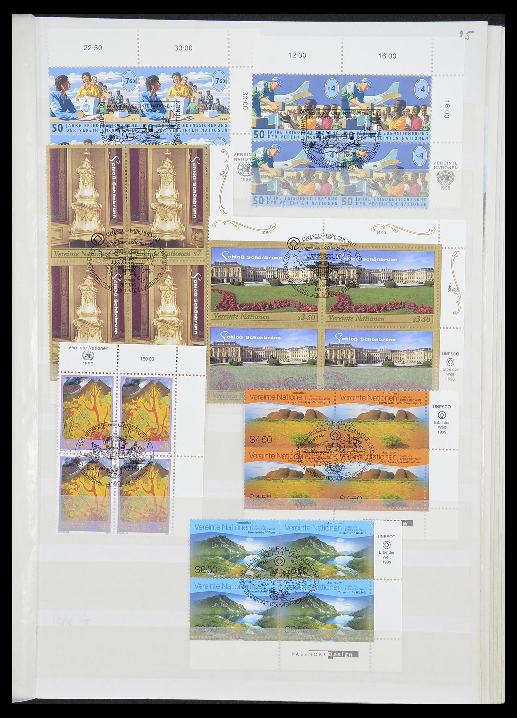 33535 363 - Postzegelverzameling 33535 Verenigde Naties 1951-2008.
