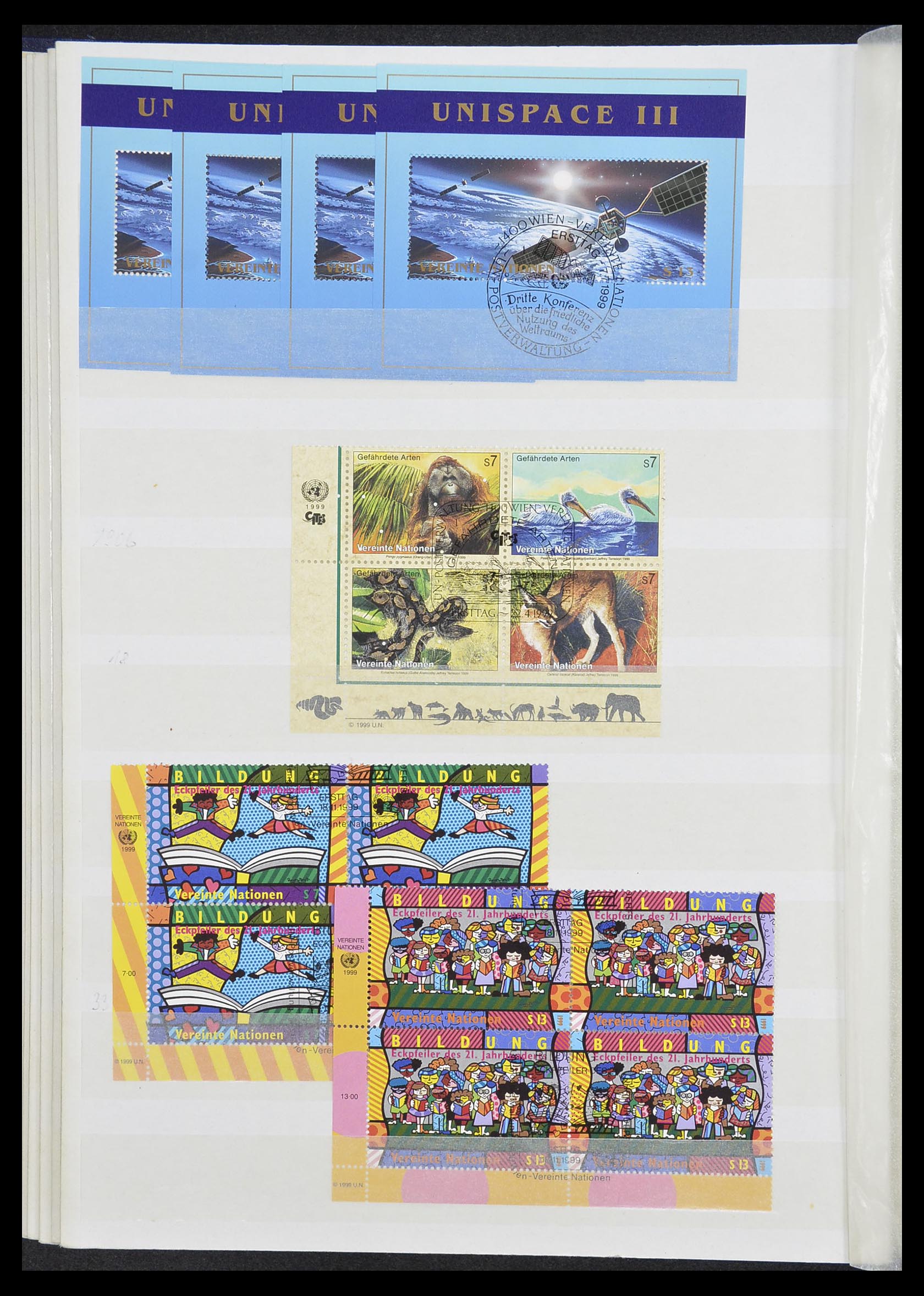 33535 365 - Postzegelverzameling 33535 Verenigde Naties 1951-2008.