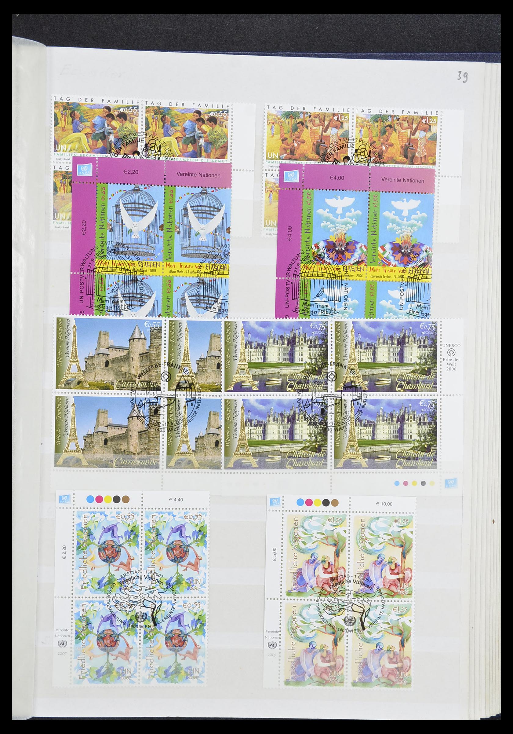33535 378 - Postzegelverzameling 33535 Verenigde Naties 1951-2008.