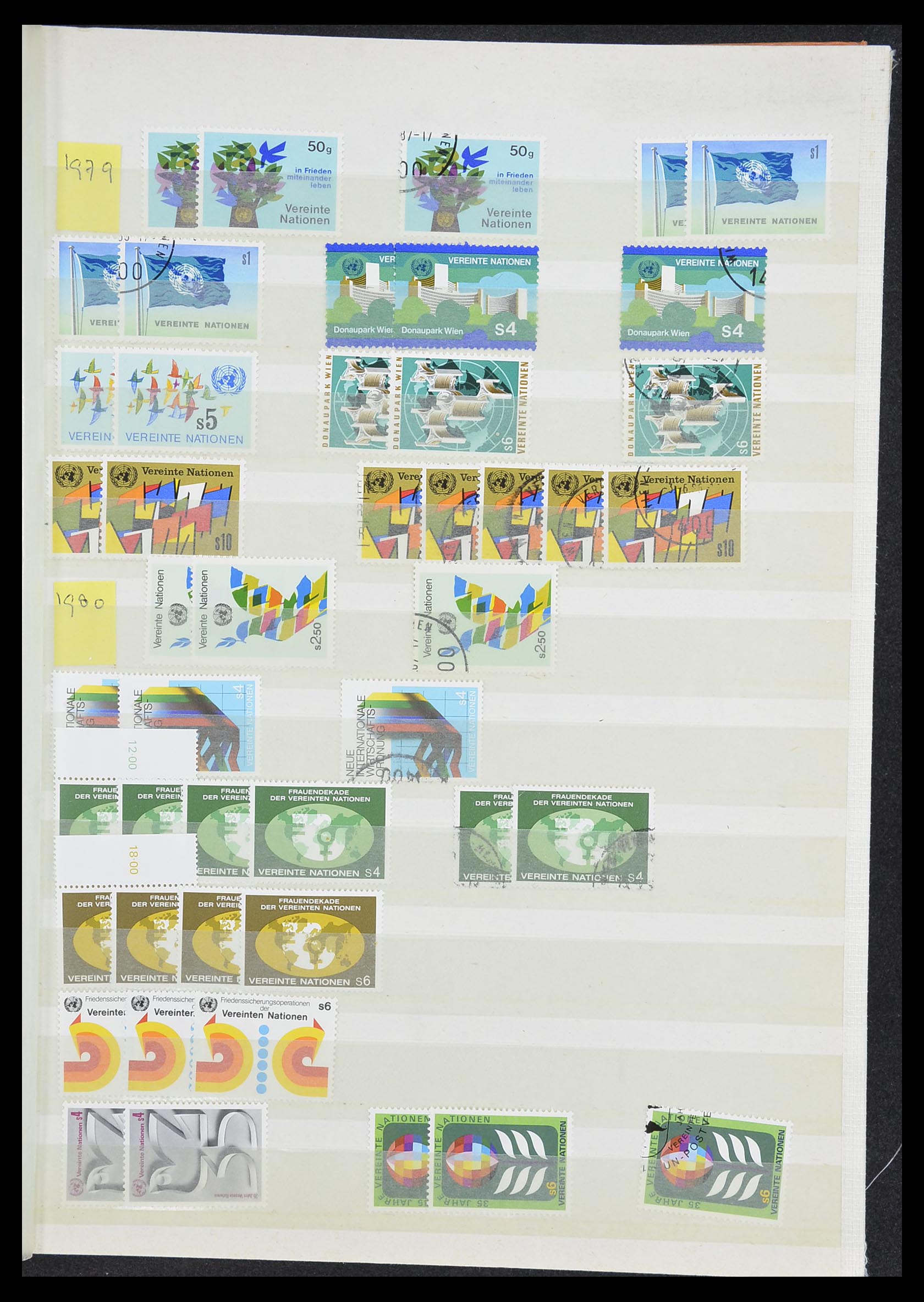 33535 388 - Postzegelverzameling 33535 Verenigde Naties 1951-2008.
