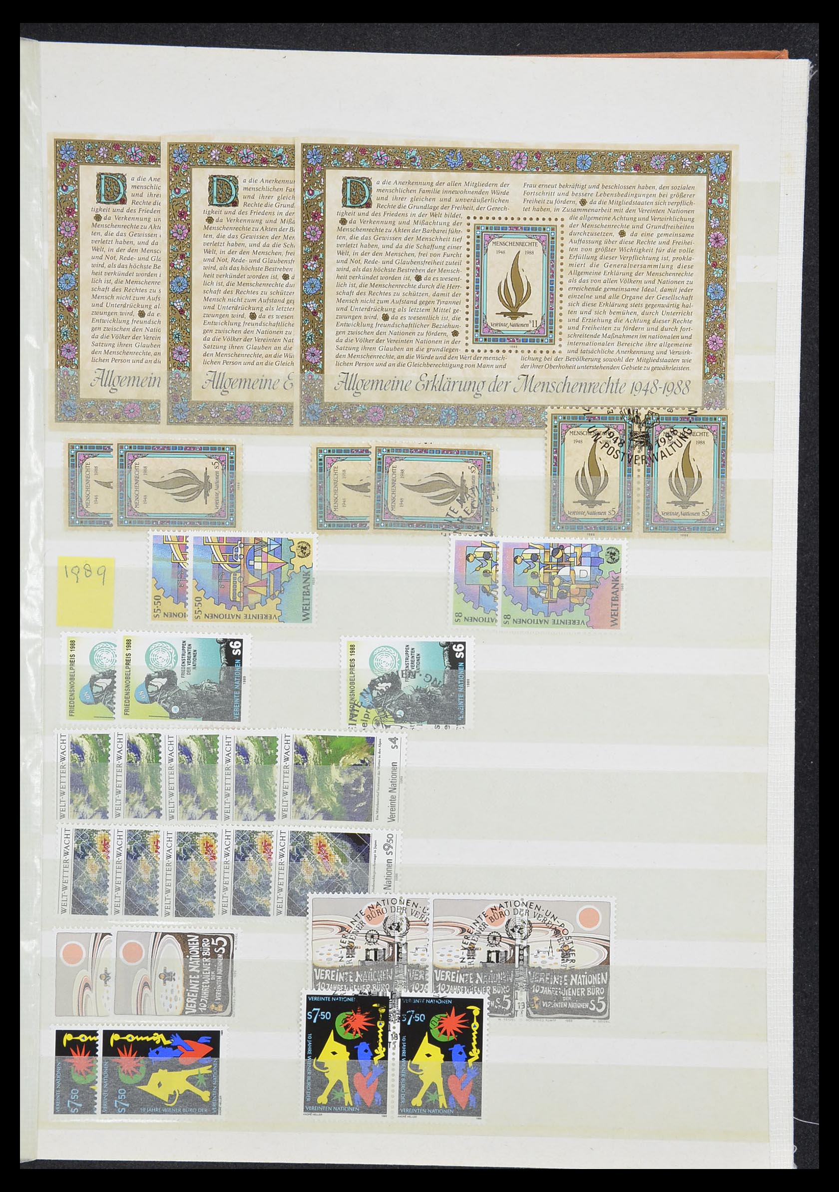 33535 394 - Postzegelverzameling 33535 Verenigde Naties 1951-2008.
