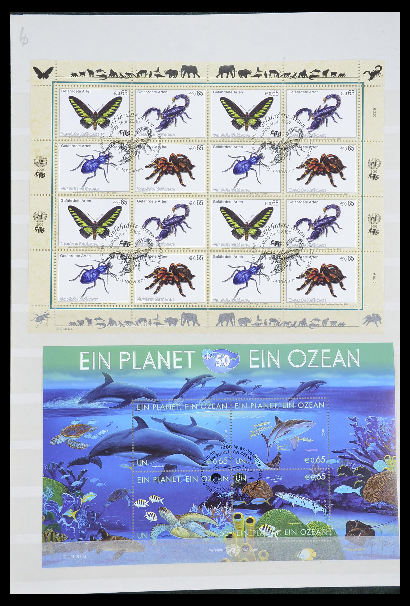 33538 416 - Postzegelverzameling 33538 Verenigde Naties t/m 2017!