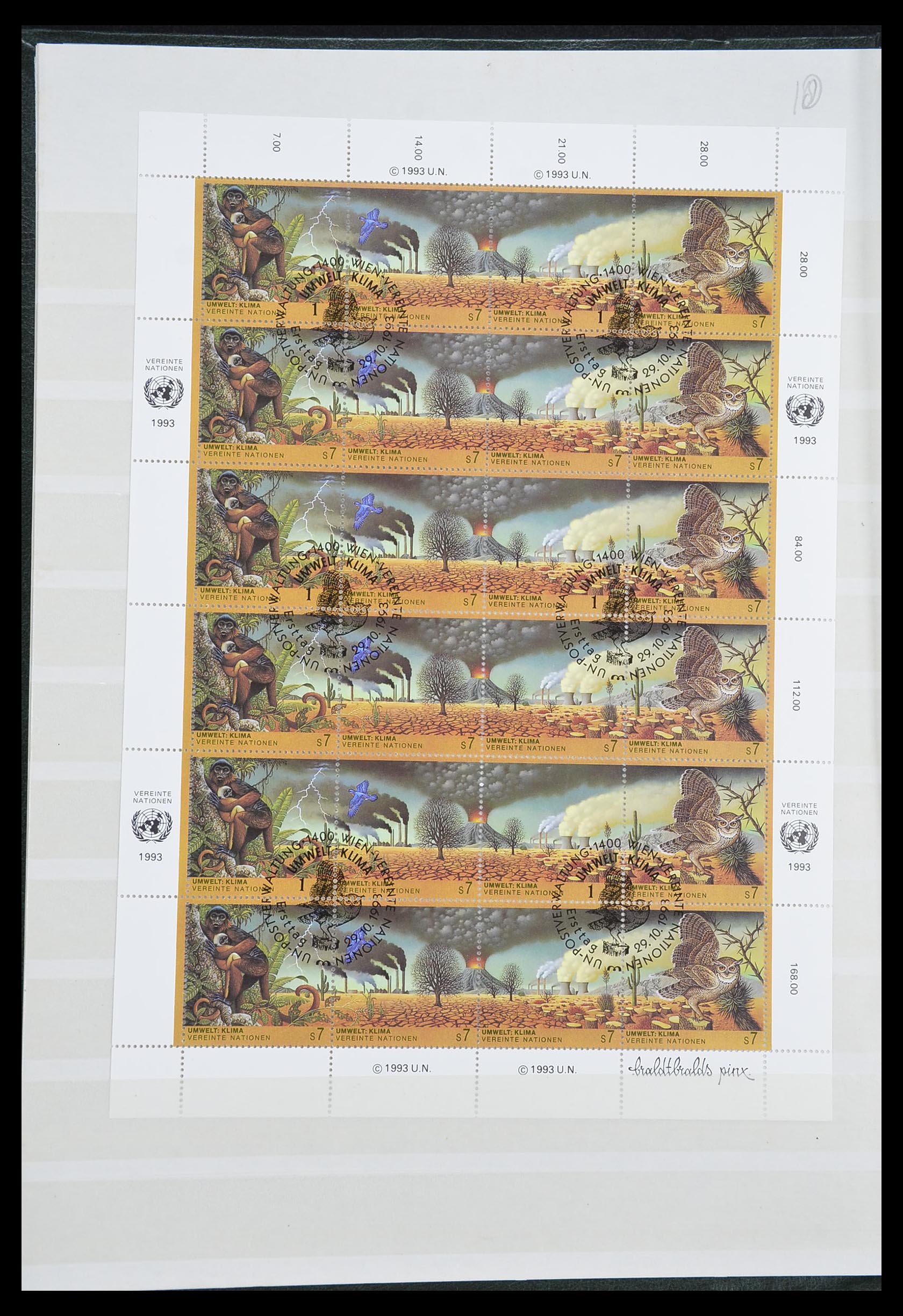 33538 420 - Postzegelverzameling 33538 Verenigde Naties t/m 2017!