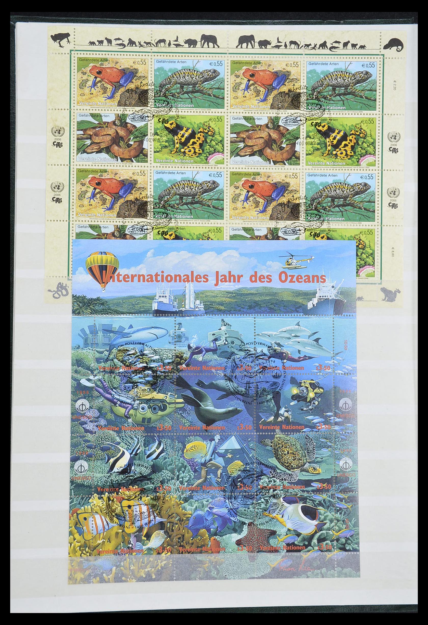 33538 421 - Postzegelverzameling 33538 Verenigde Naties t/m 2017!