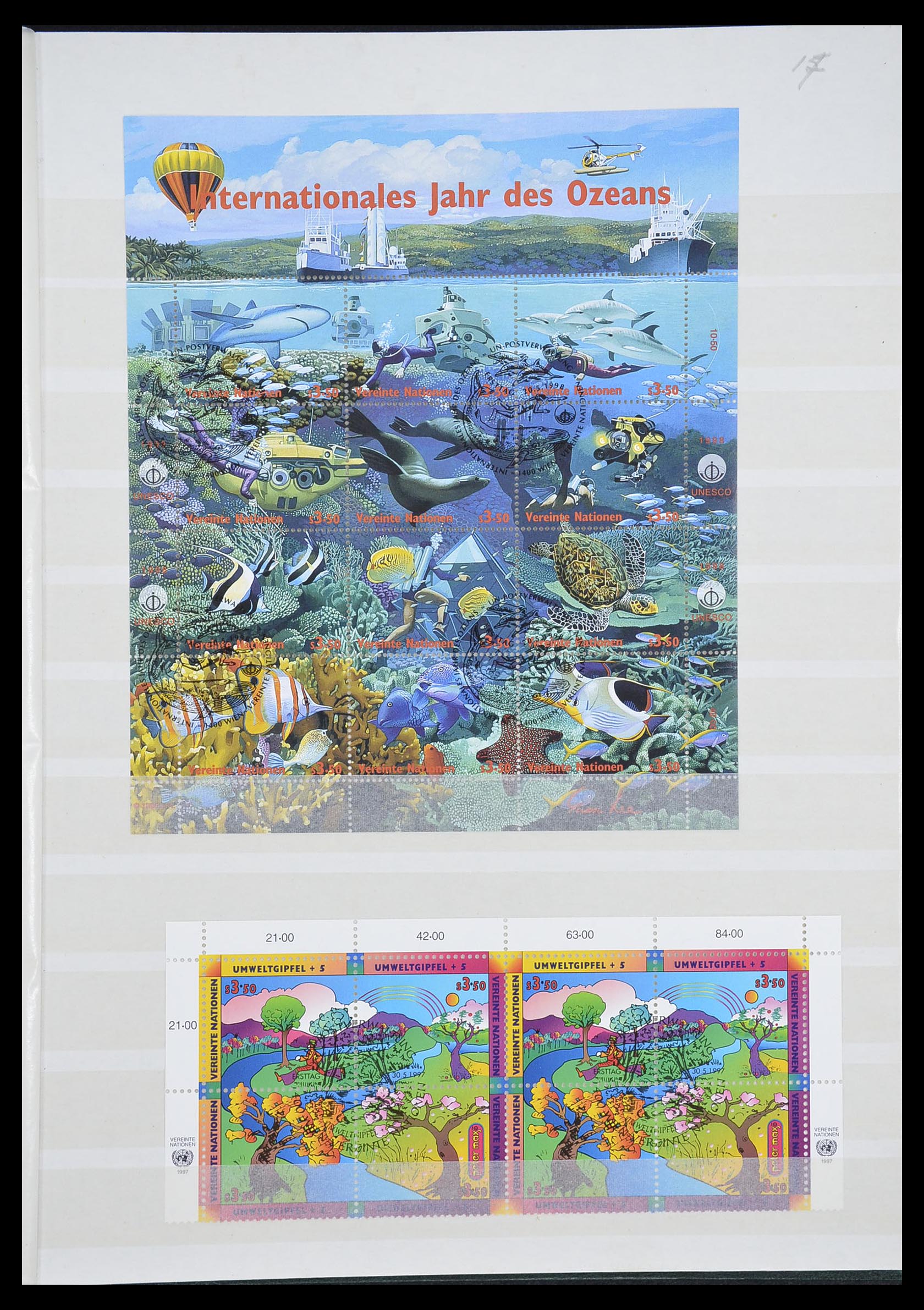 33538 426 - Postzegelverzameling 33538 Verenigde Naties t/m 2017!