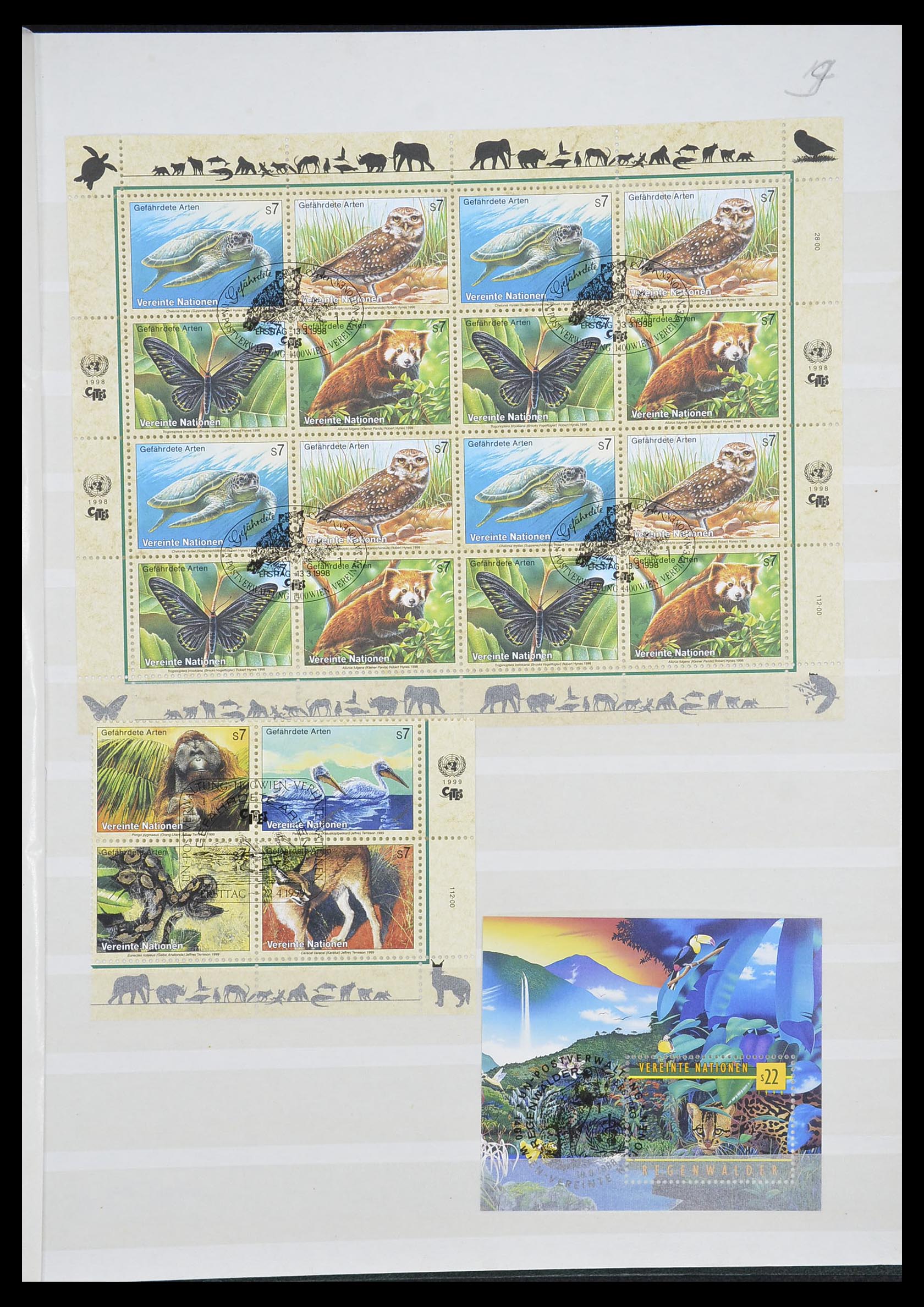 33538 427 - Postzegelverzameling 33538 Verenigde Naties t/m 2017!