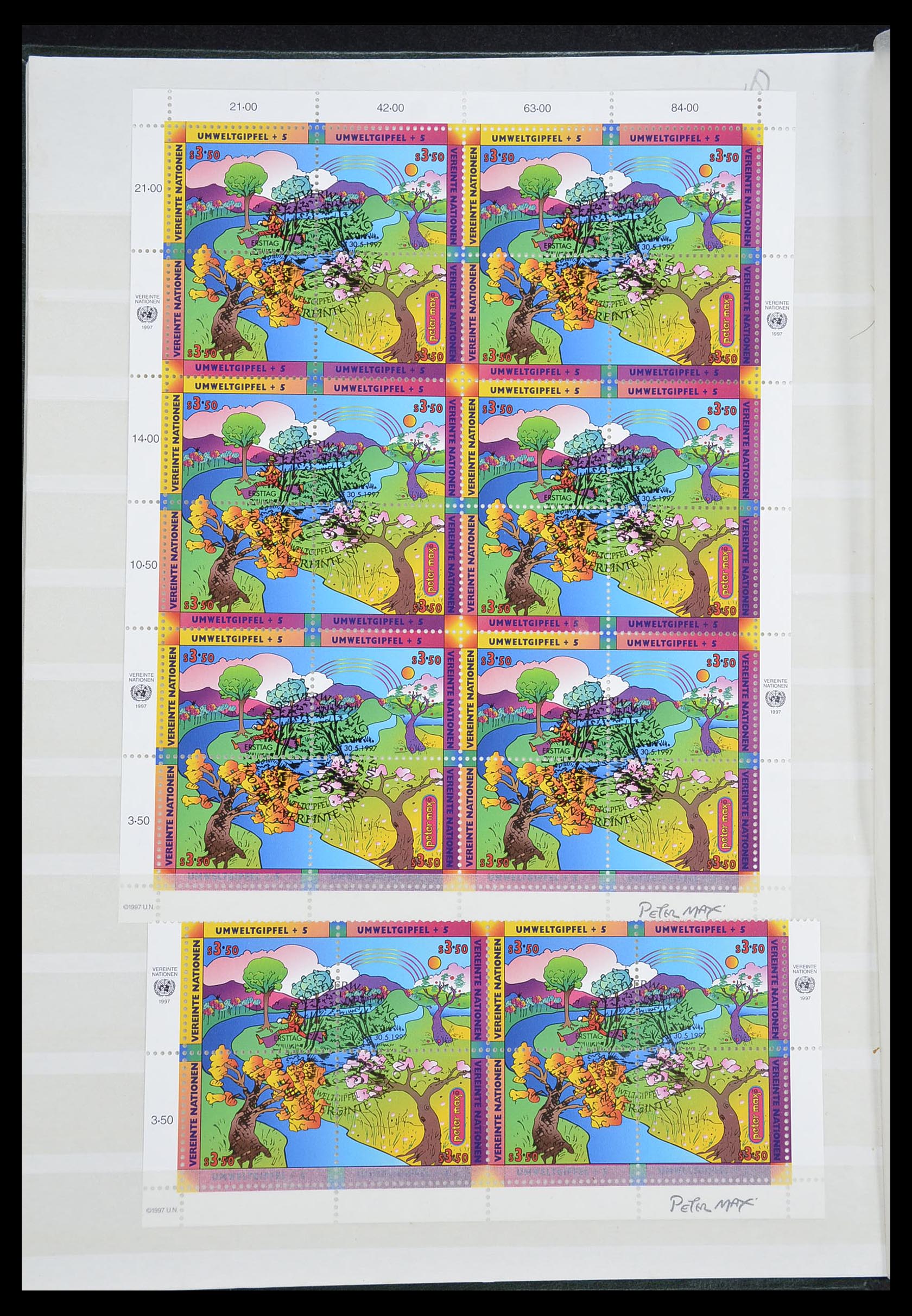 33538 428 - Postzegelverzameling 33538 Verenigde Naties t/m 2017!