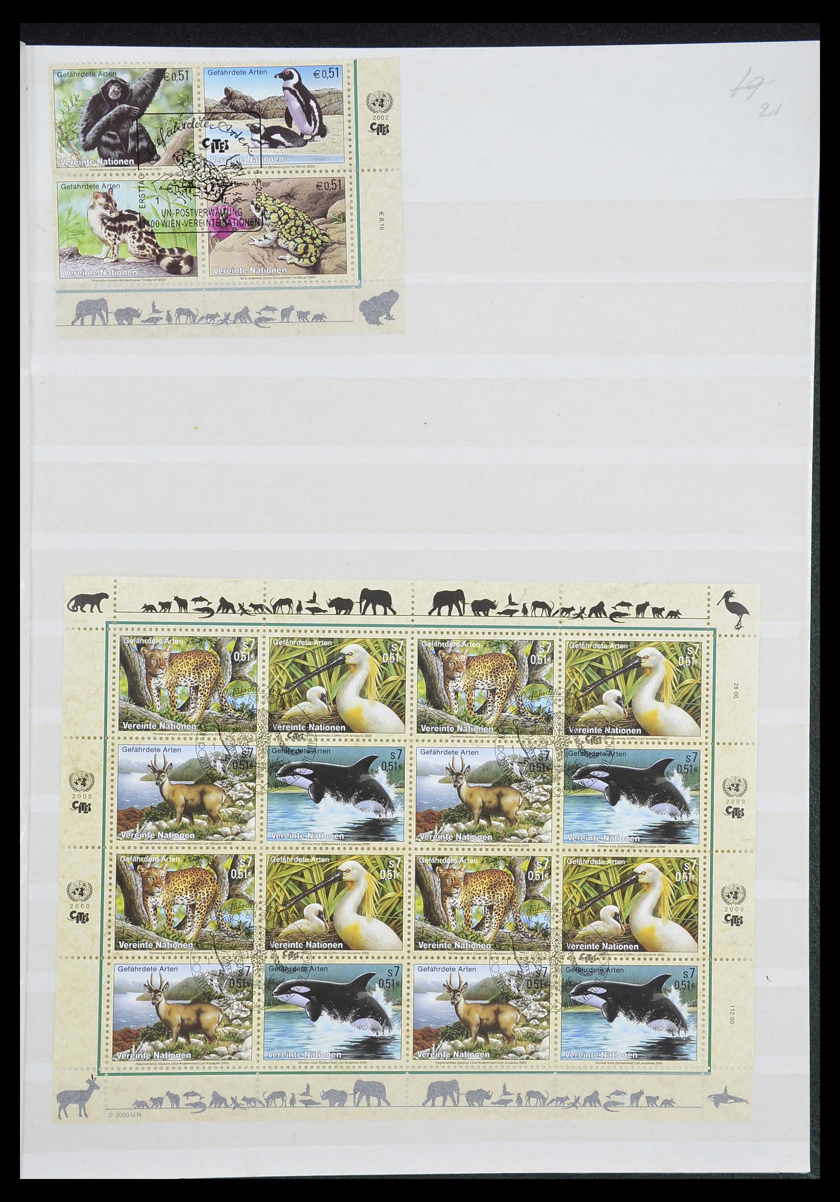 33538 430 - Postzegelverzameling 33538 Verenigde Naties t/m 2017!