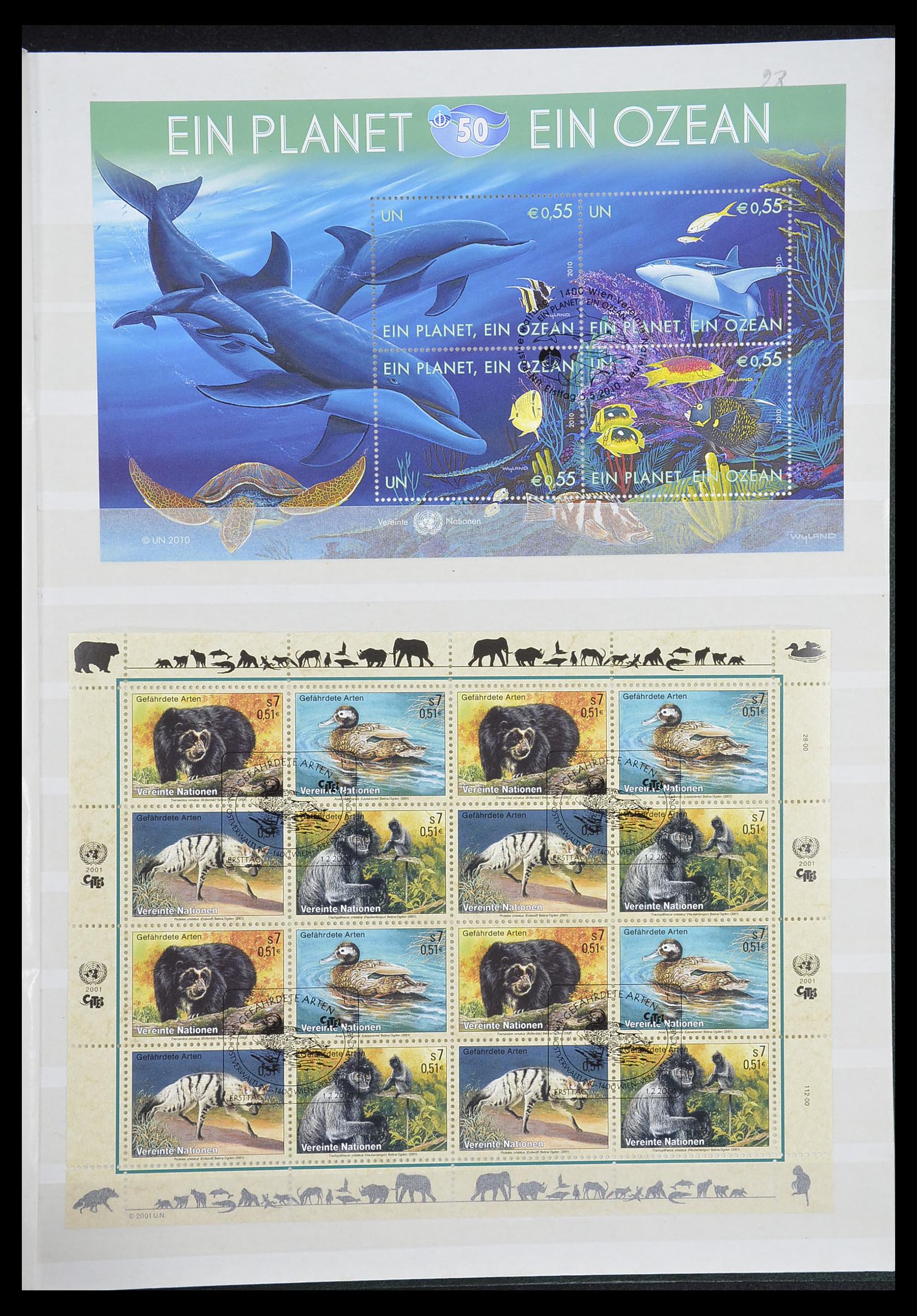 33538 431 - Postzegelverzameling 33538 Verenigde Naties t/m 2017!
