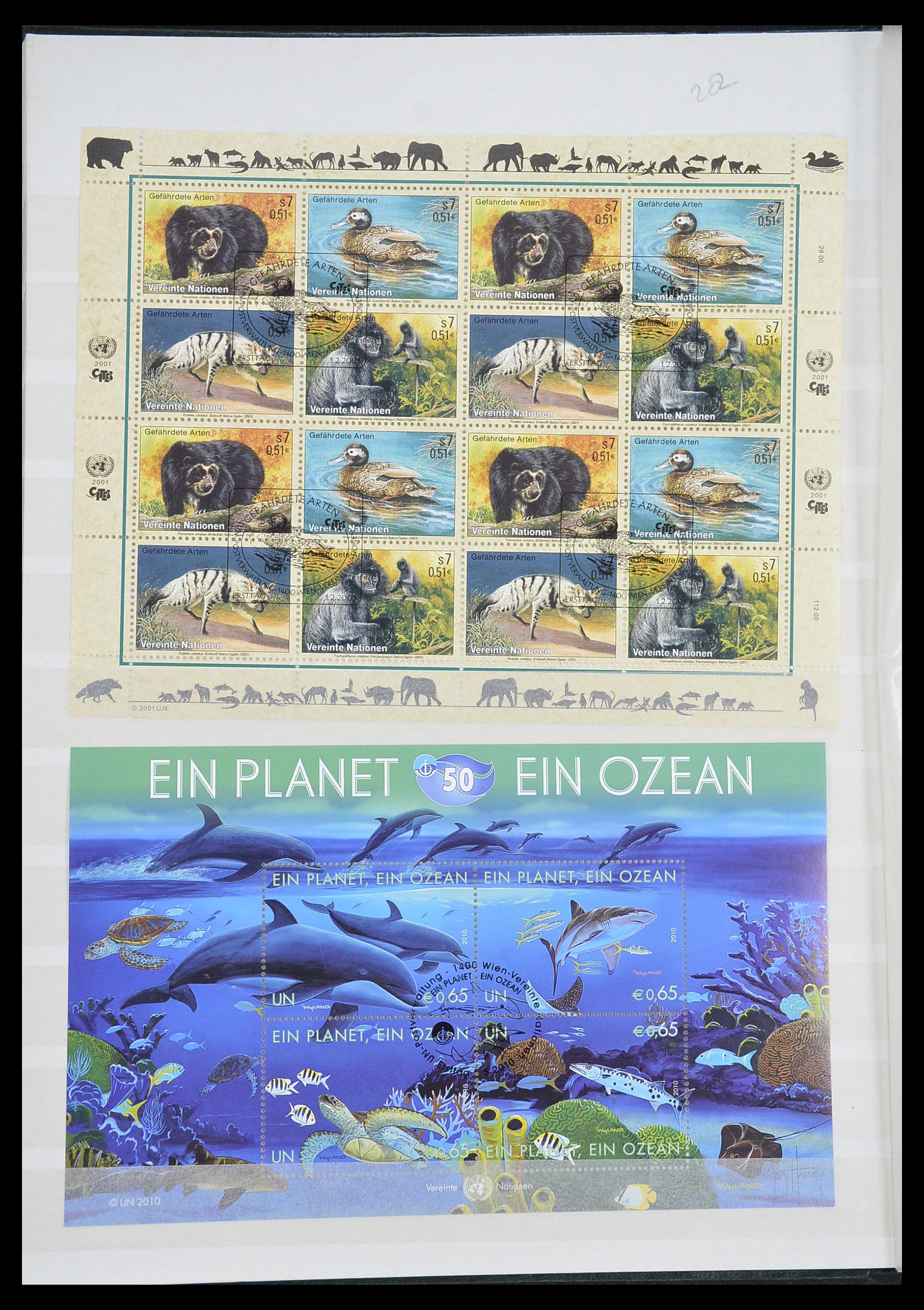 33538 432 - Postzegelverzameling 33538 Verenigde Naties t/m 2017!
