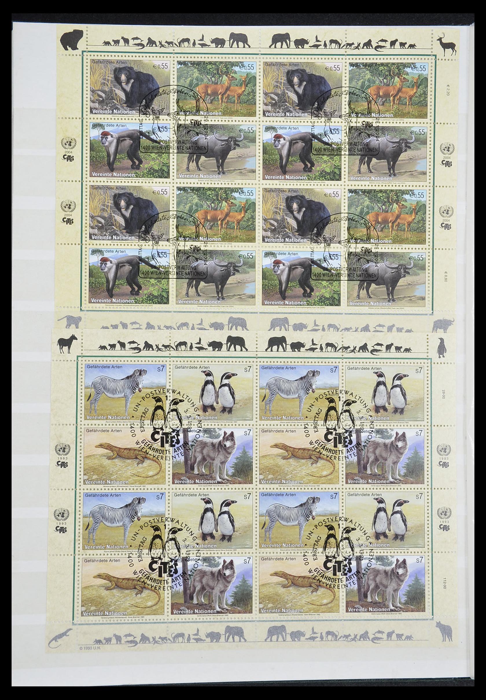 33538 435 - Postzegelverzameling 33538 Verenigde Naties t/m 2017!