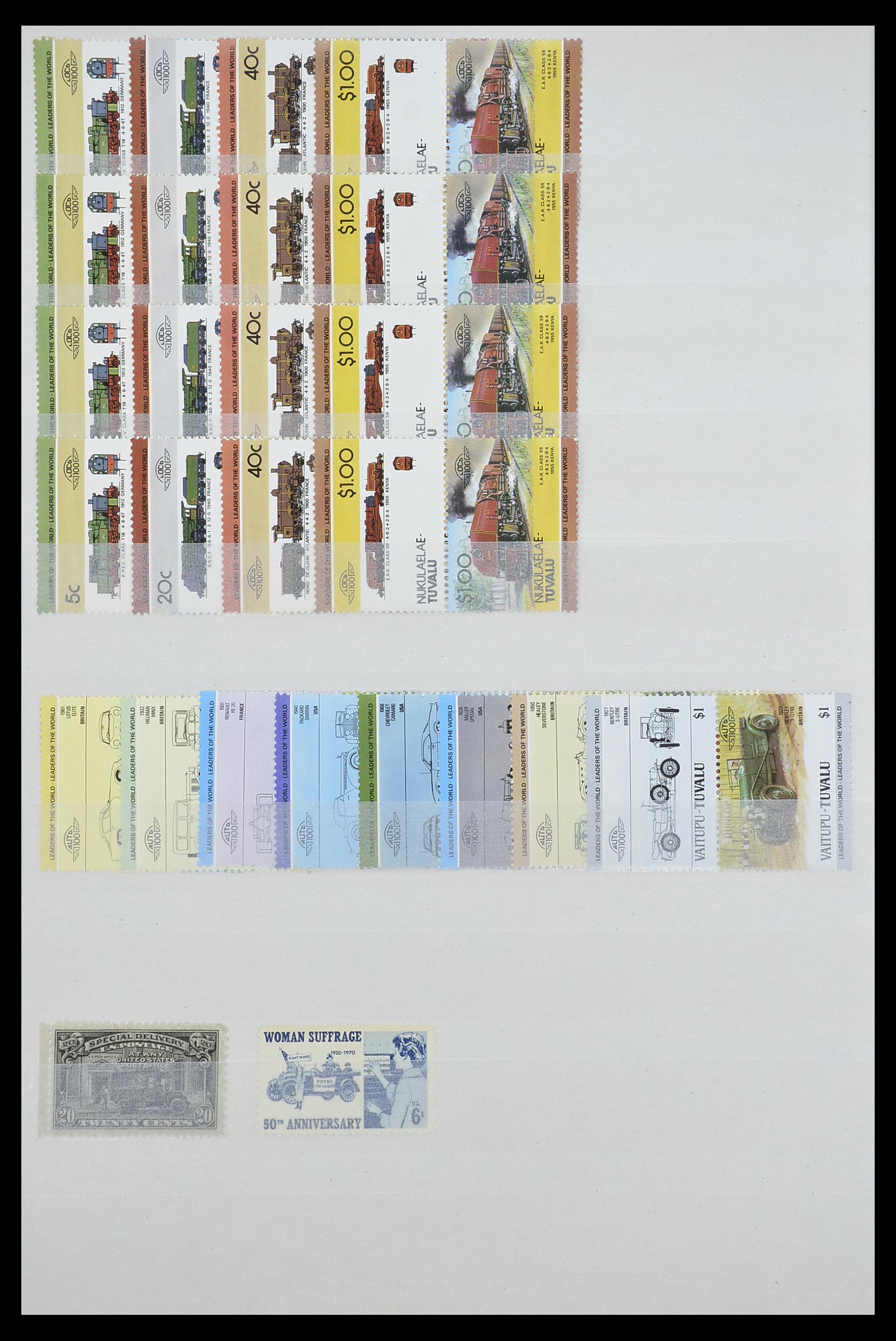 33541 107 - Postzegelverzameling 33541 Diverse motieven 1940-2000.