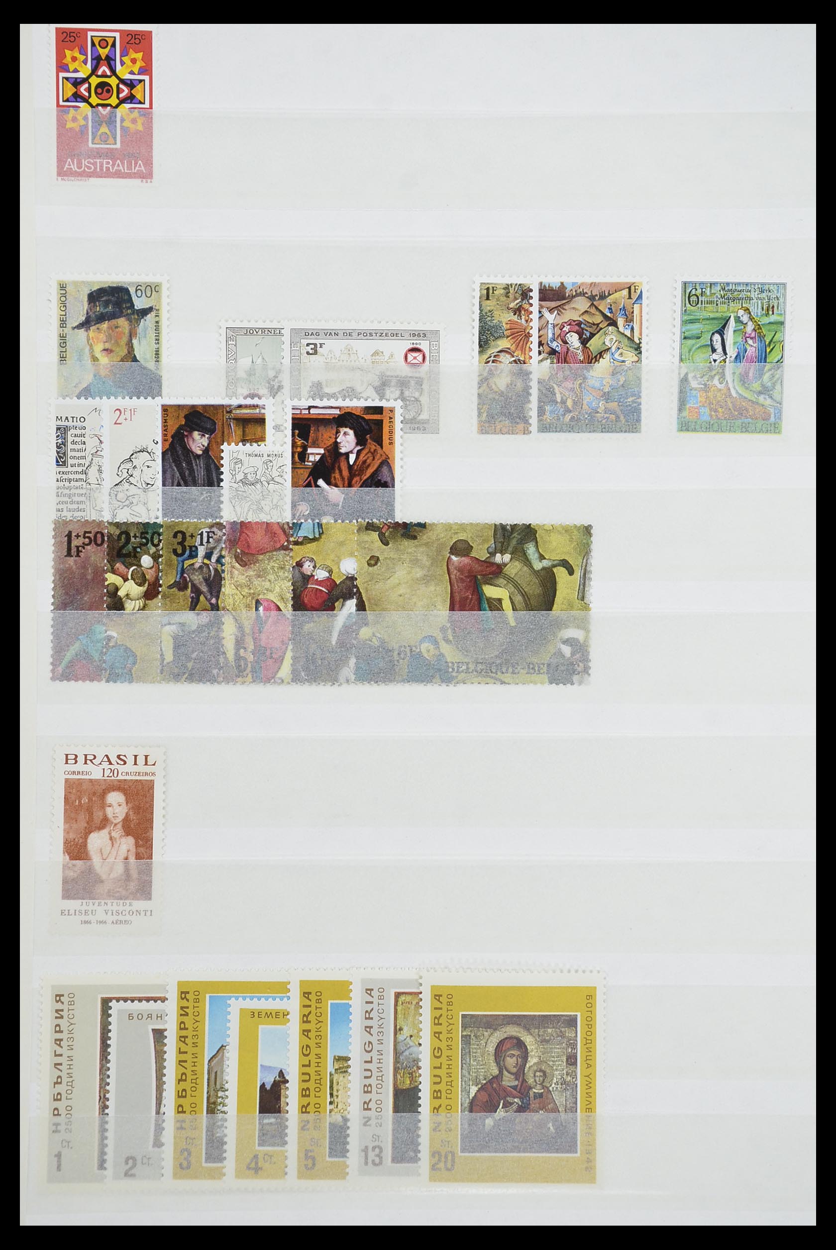 33541 110 - Postzegelverzameling 33541 Diverse motieven 1940-2000.