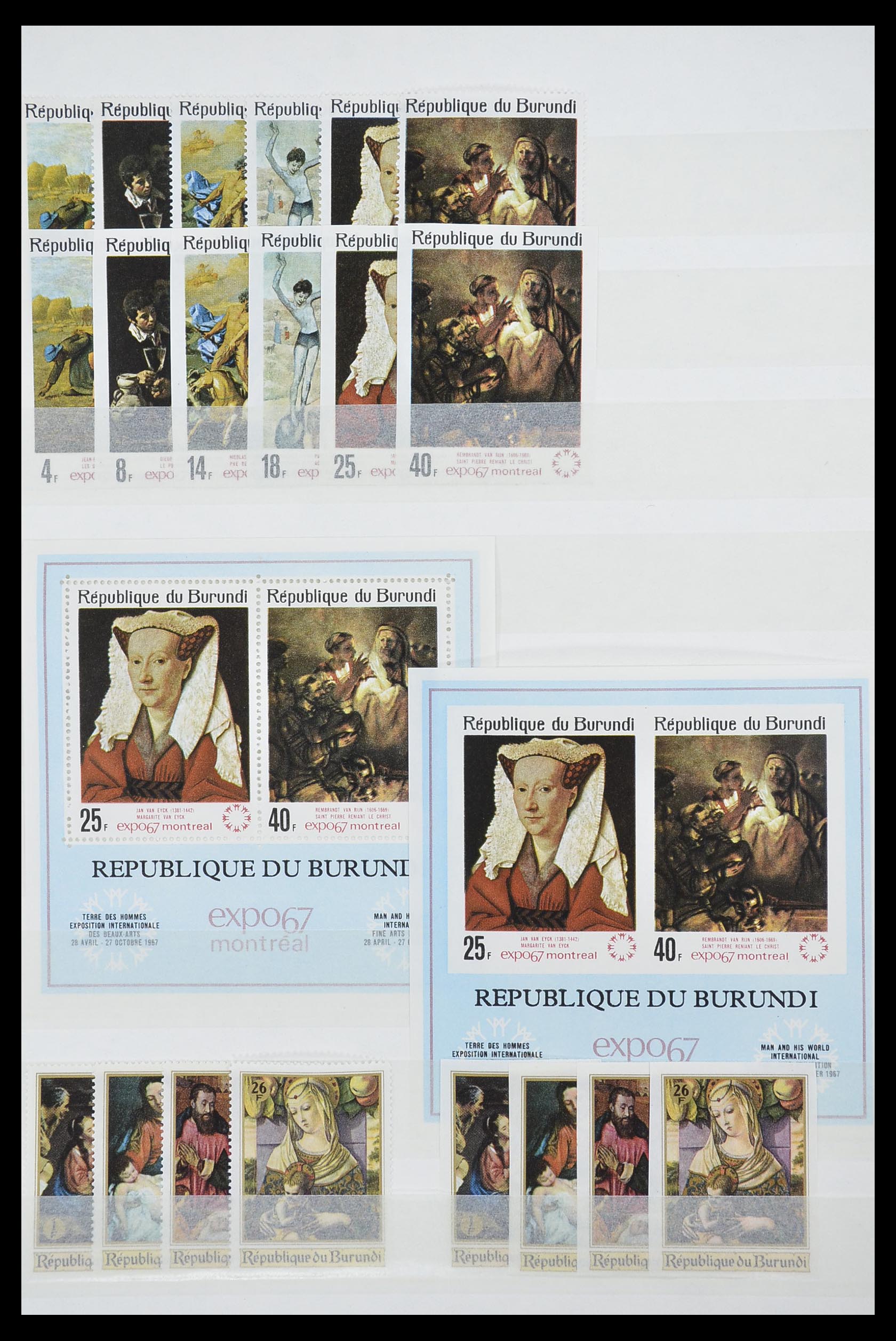 33541 115 - Postzegelverzameling 33541 Diverse motieven 1940-2000.