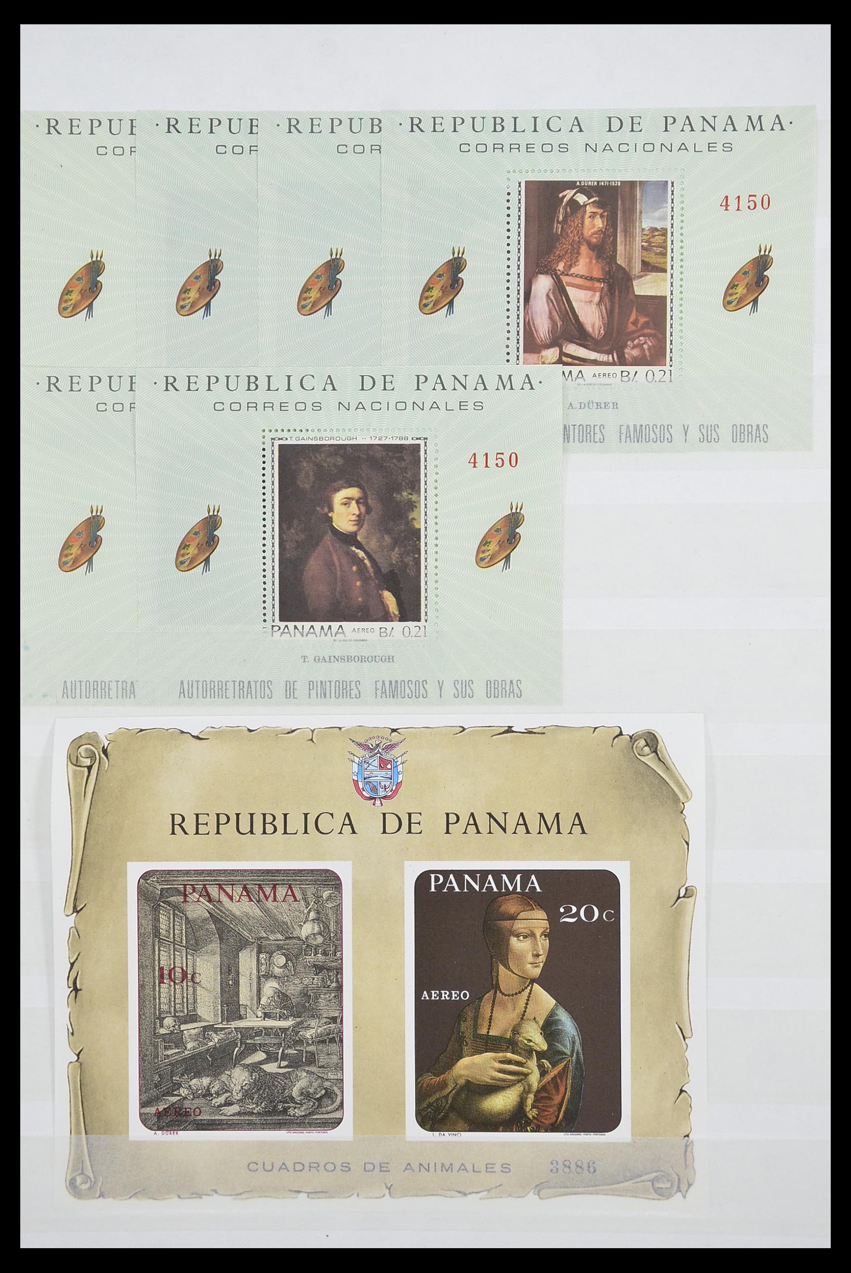 33541 143 - Postzegelverzameling 33541 Diverse motieven 1940-2000.