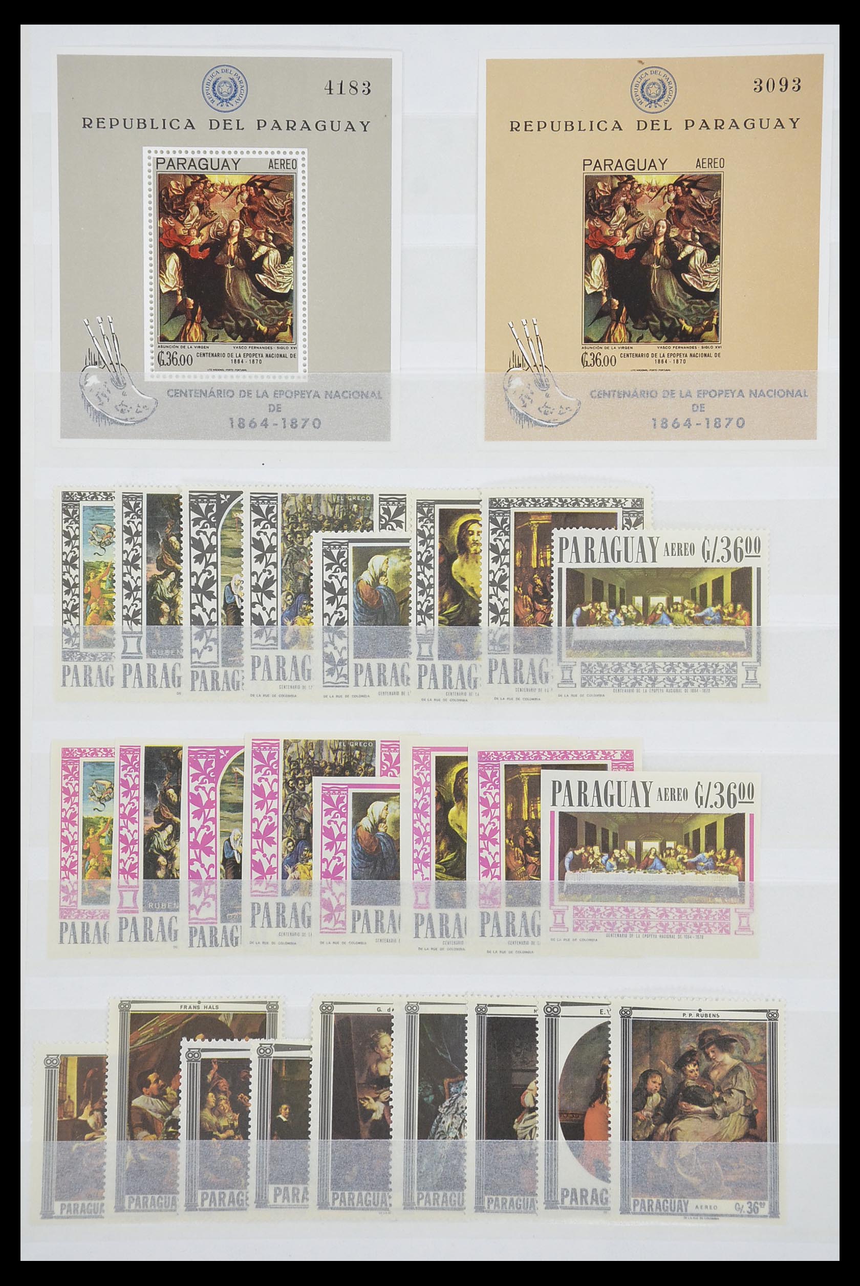 33541 150 - Postzegelverzameling 33541 Diverse motieven 1940-2000.
