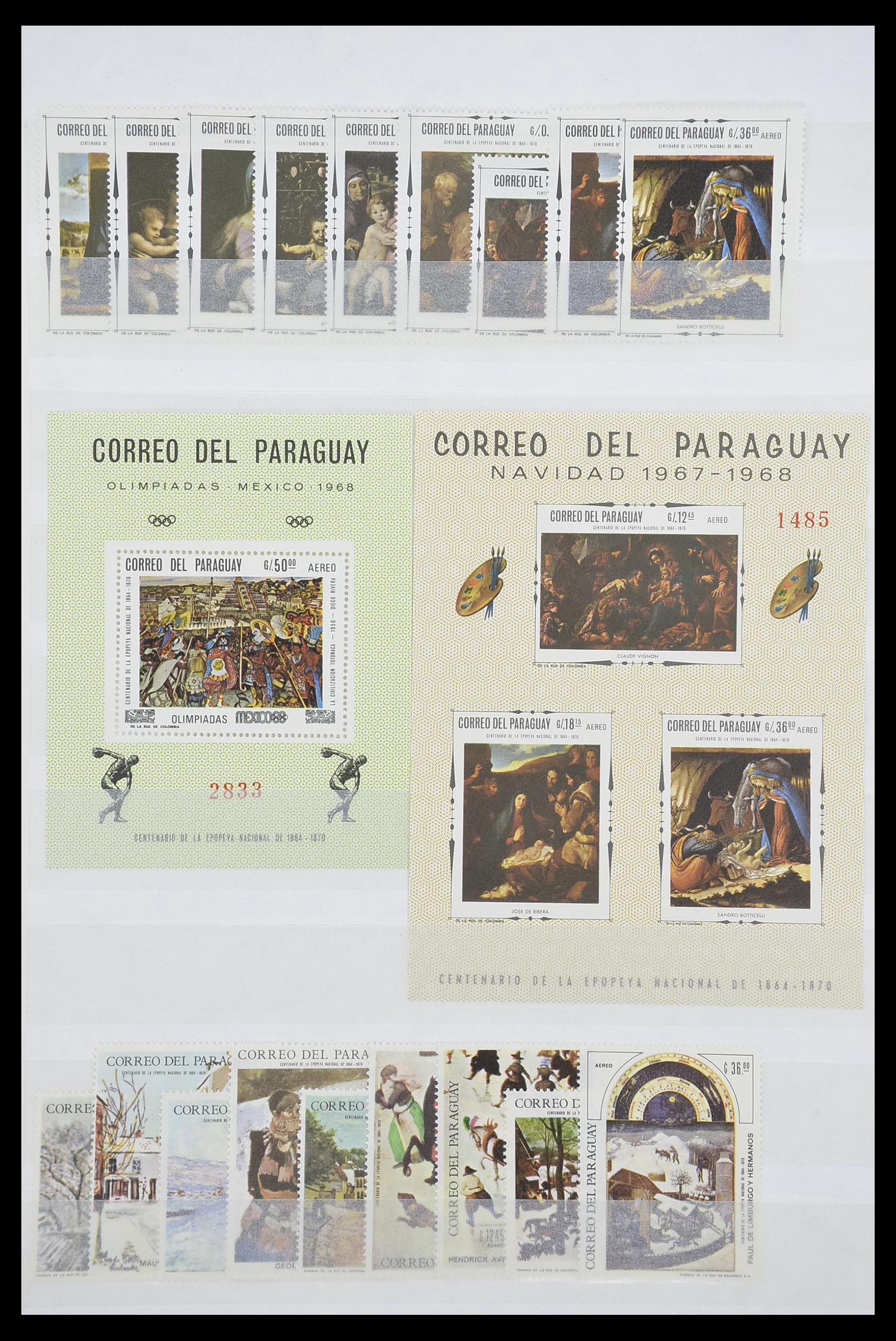33541 152 - Postzegelverzameling 33541 Diverse motieven 1940-2000.