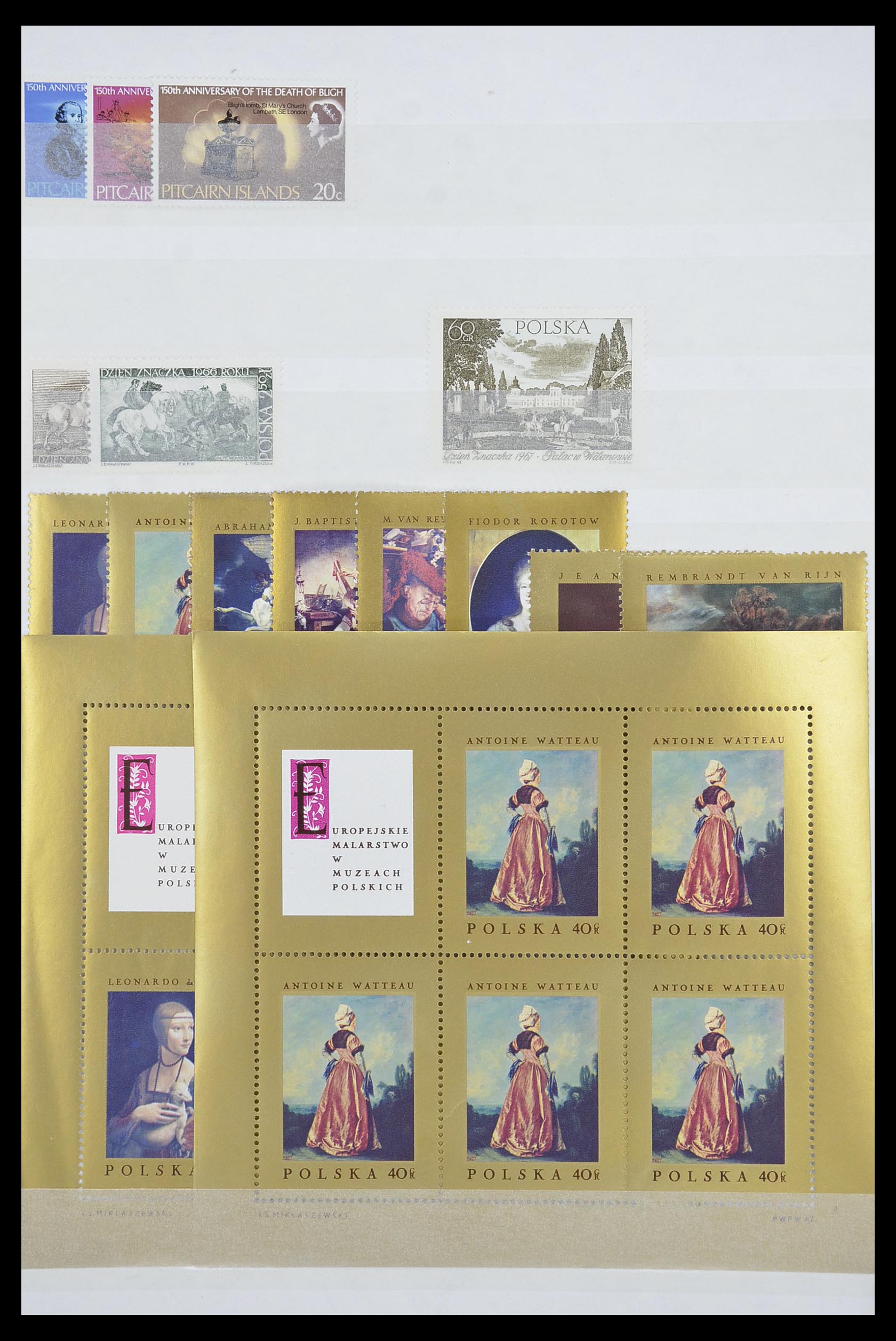 33541 153 - Postzegelverzameling 33541 Diverse motieven 1940-2000.