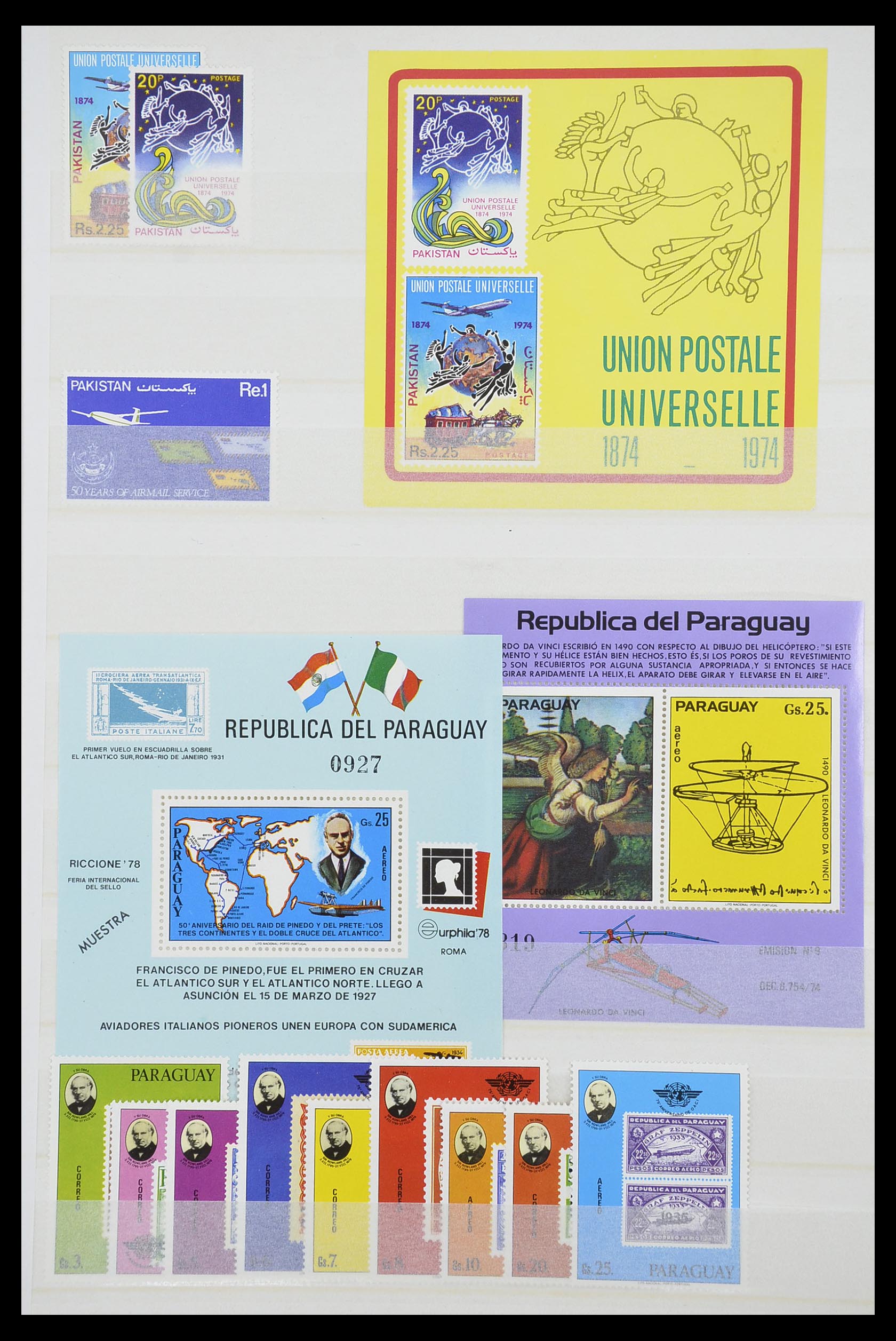 33541 209 - Postzegelverzameling 33541 Diverse motieven 1940-2000.