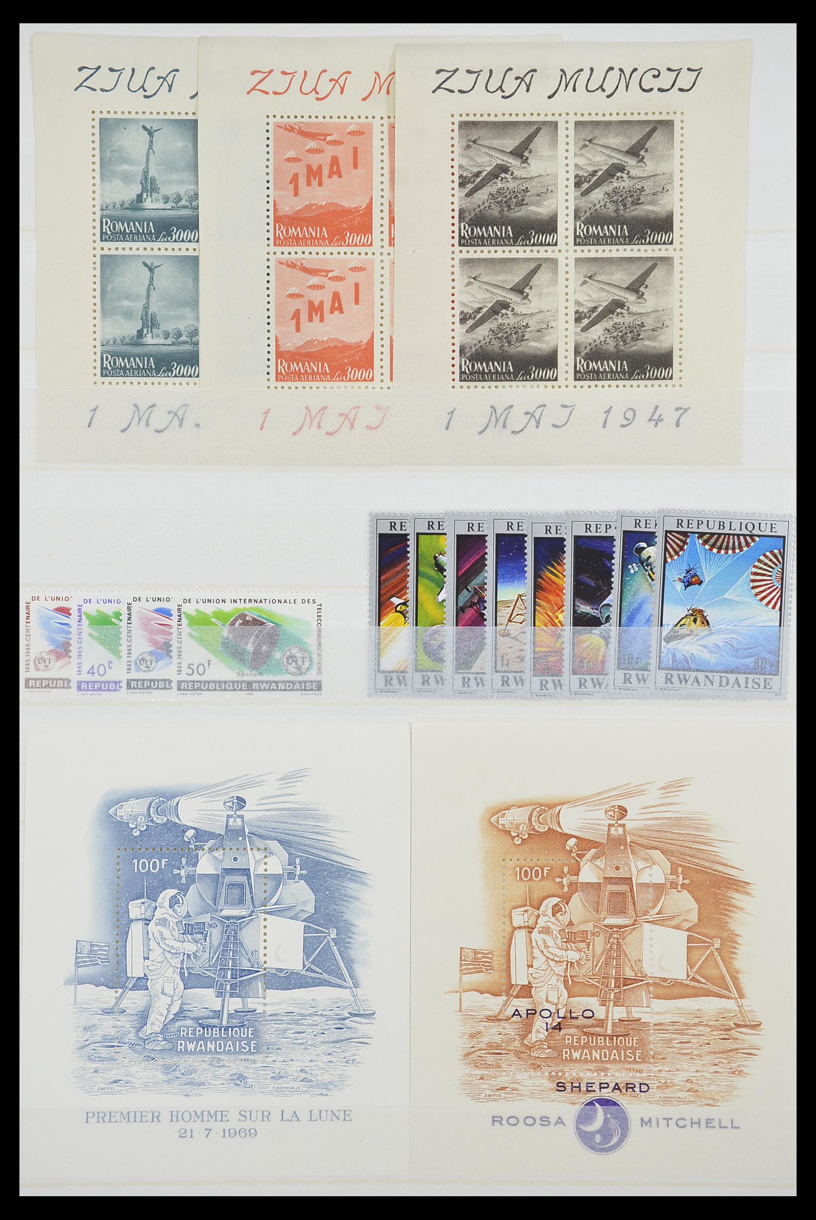 33541 211 - Postzegelverzameling 33541 Diverse motieven 1940-2000.