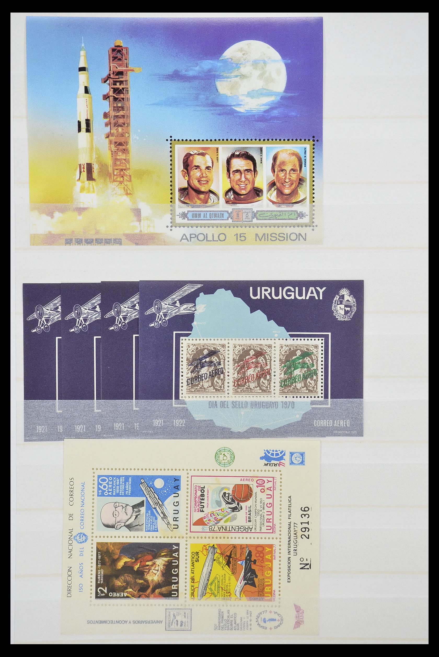 33541 219 - Postzegelverzameling 33541 Diverse motieven 1940-2000.