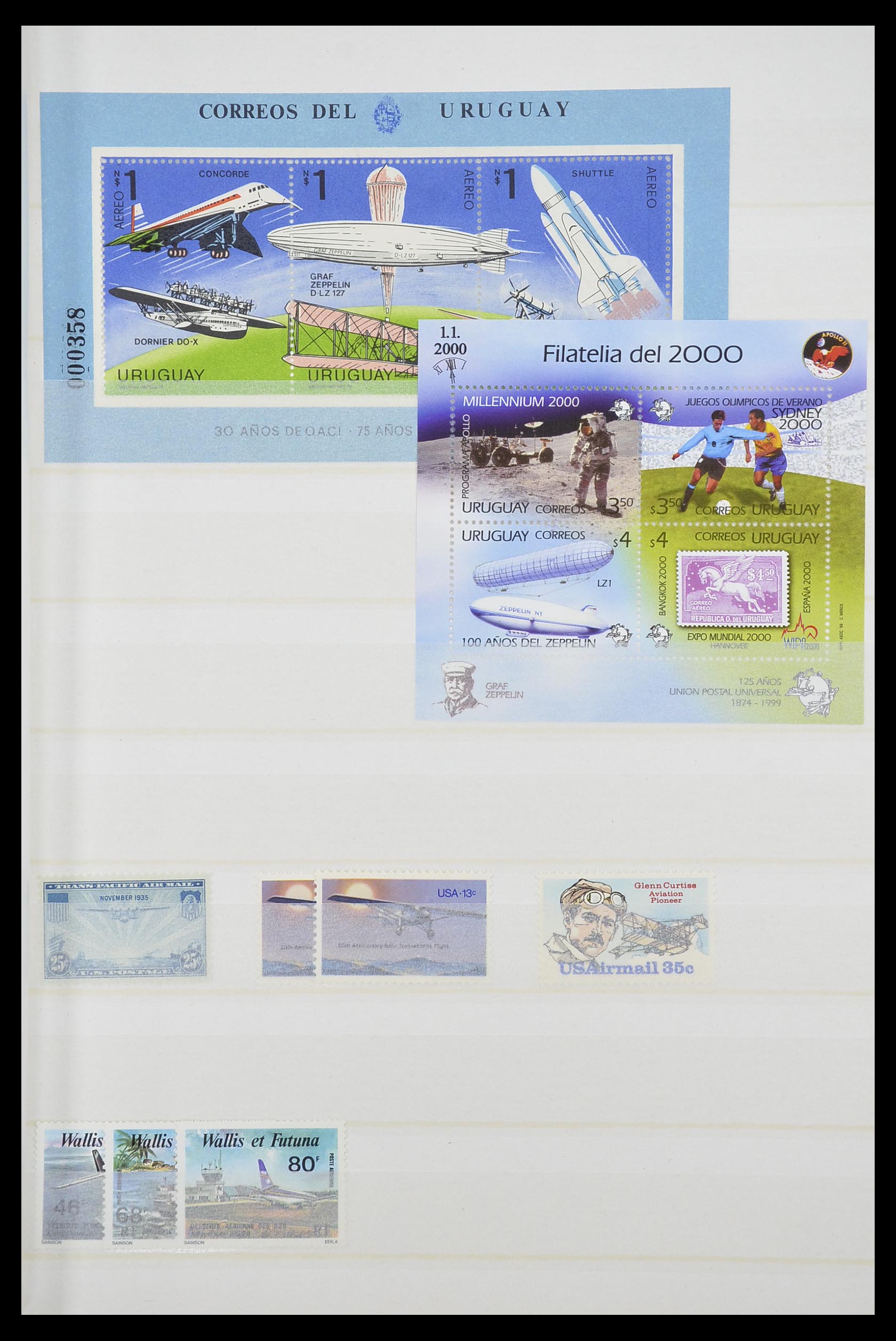 33541 220 - Postzegelverzameling 33541 Diverse motieven 1940-2000.