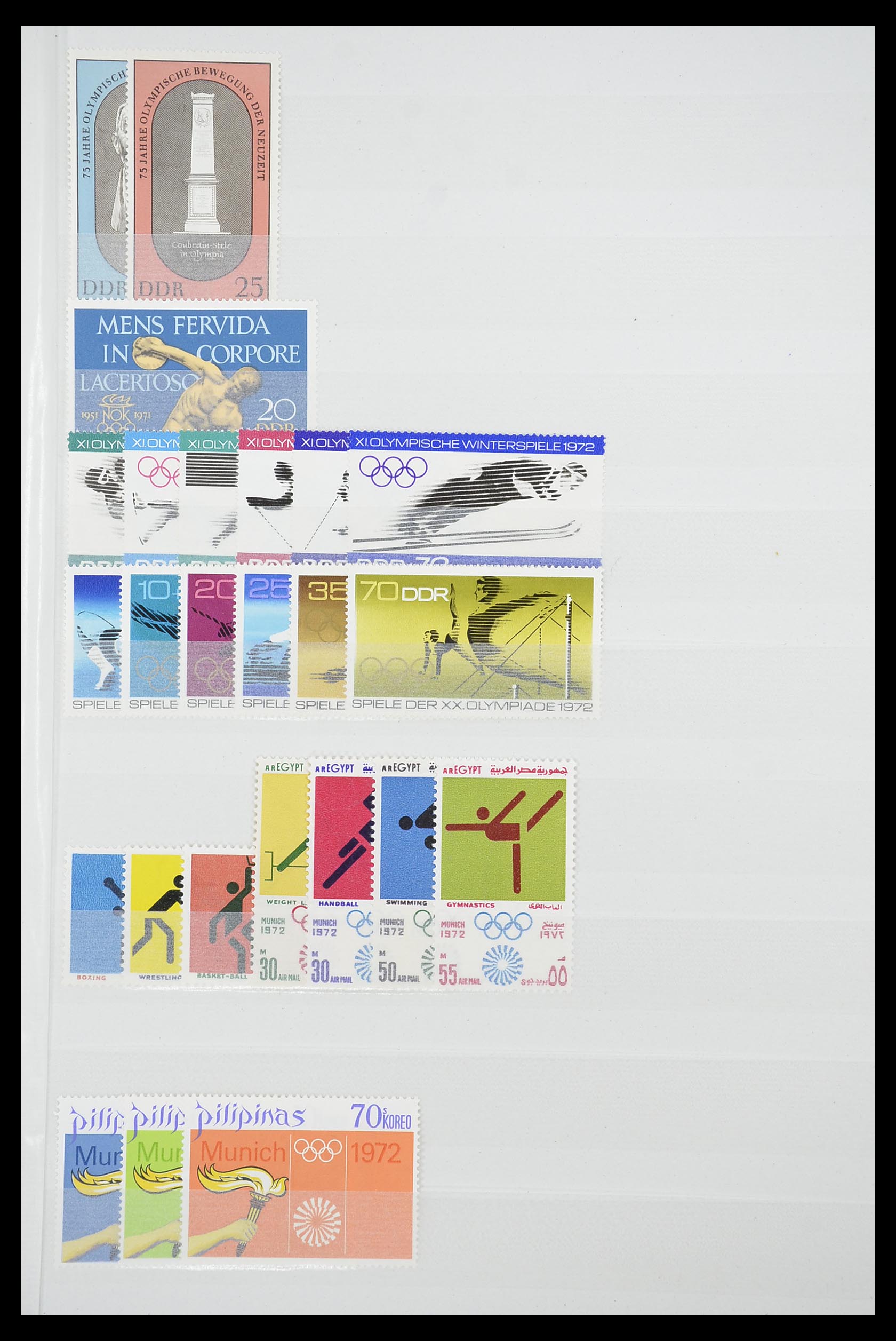 33541 235 - Postzegelverzameling 33541 Diverse motieven 1940-2000.