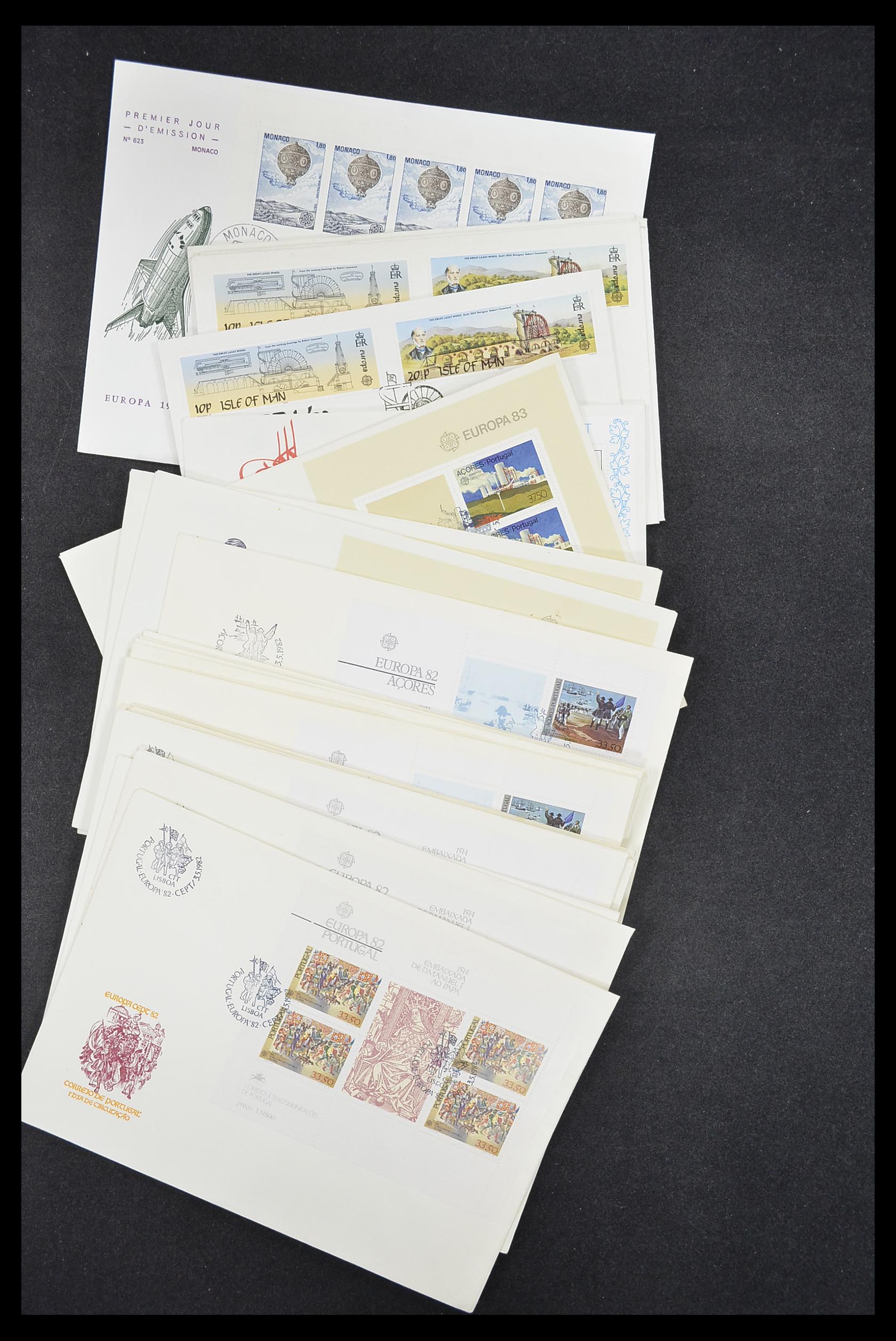 33542 082 - Postzegelverzameling 33542 Europa Cept fdc's 1956-1999.