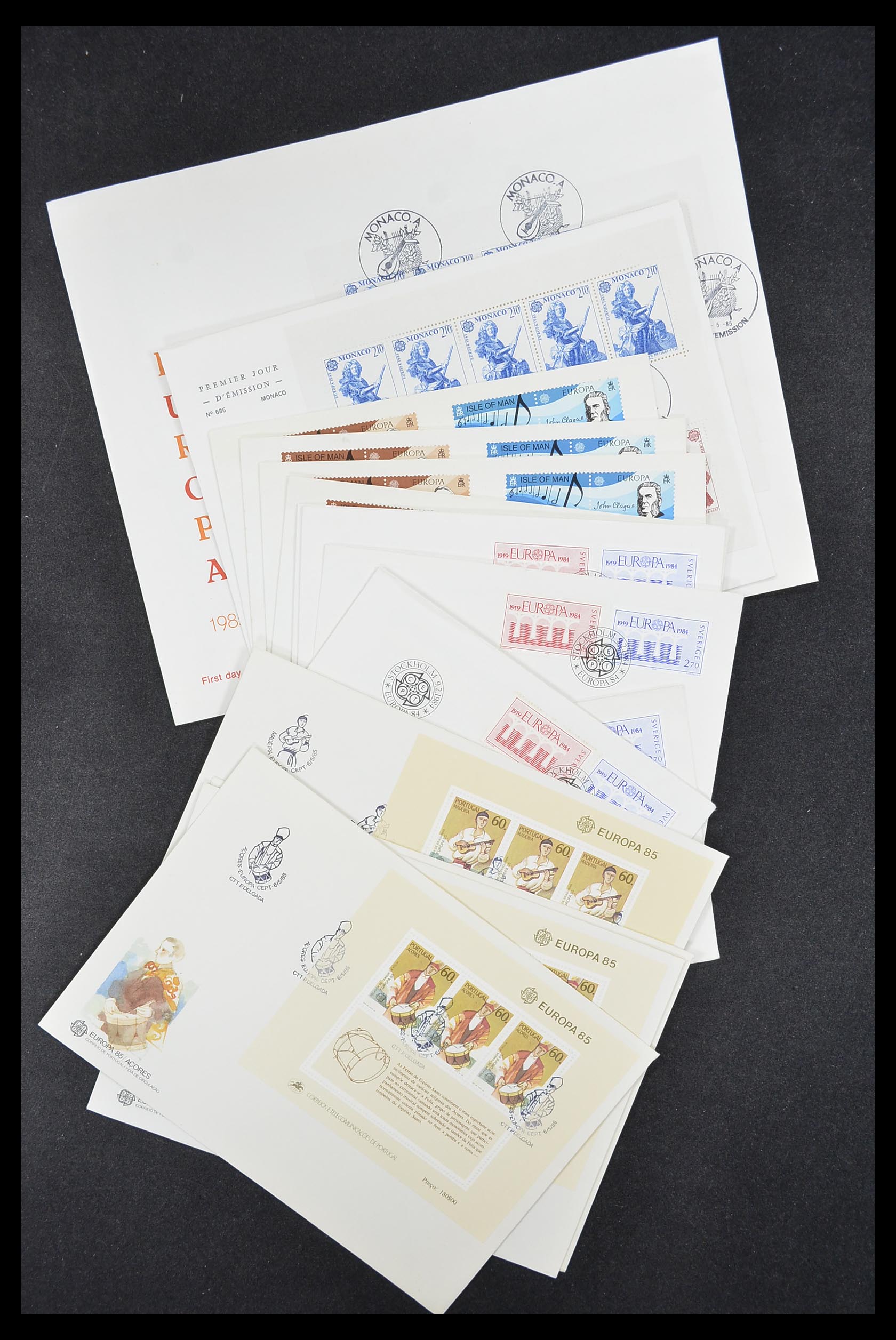 33542 084 - Postzegelverzameling 33542 Europa Cept fdc's 1956-1999.