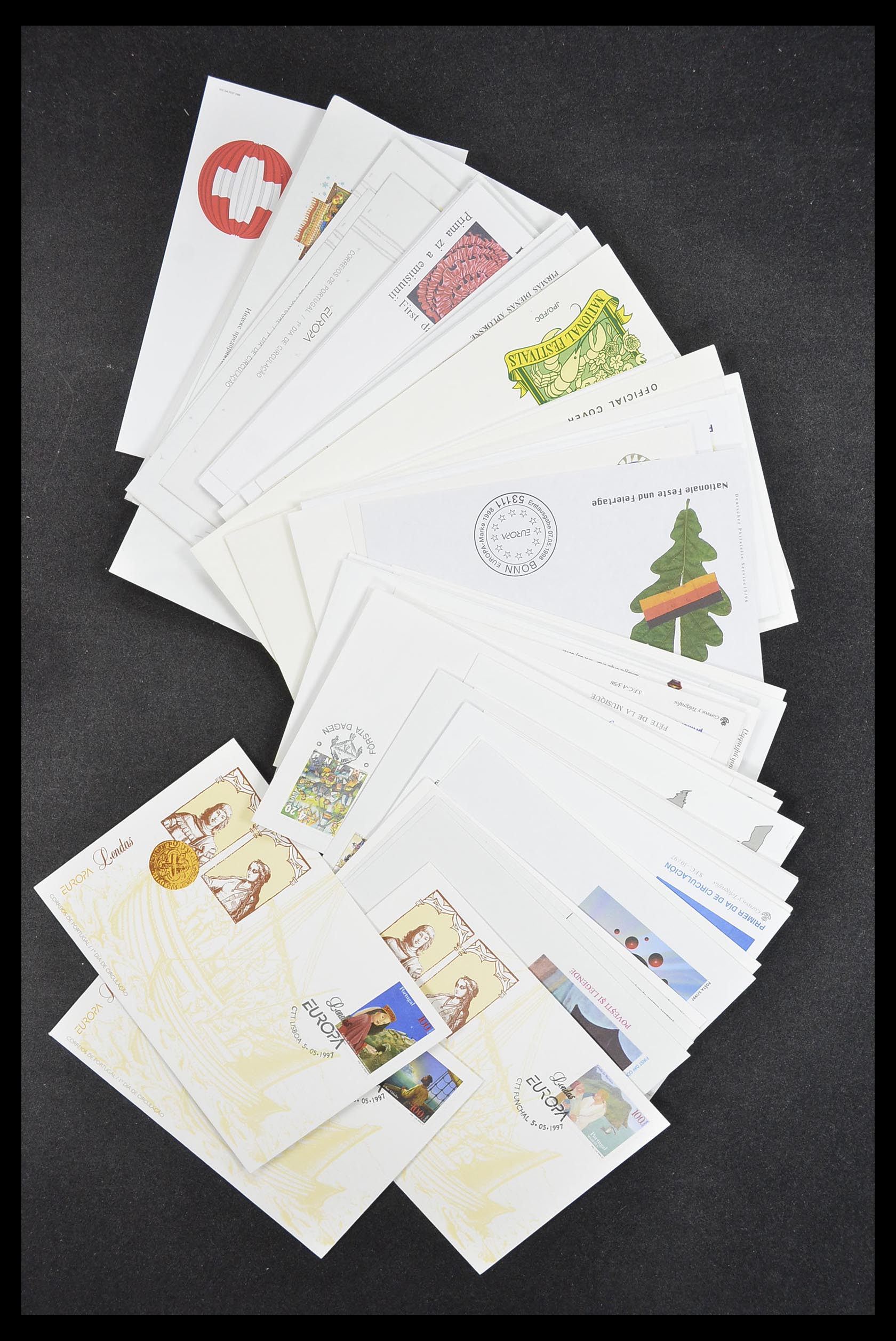 33542 088 - Postzegelverzameling 33542 Europa Cept fdc's 1956-1999.