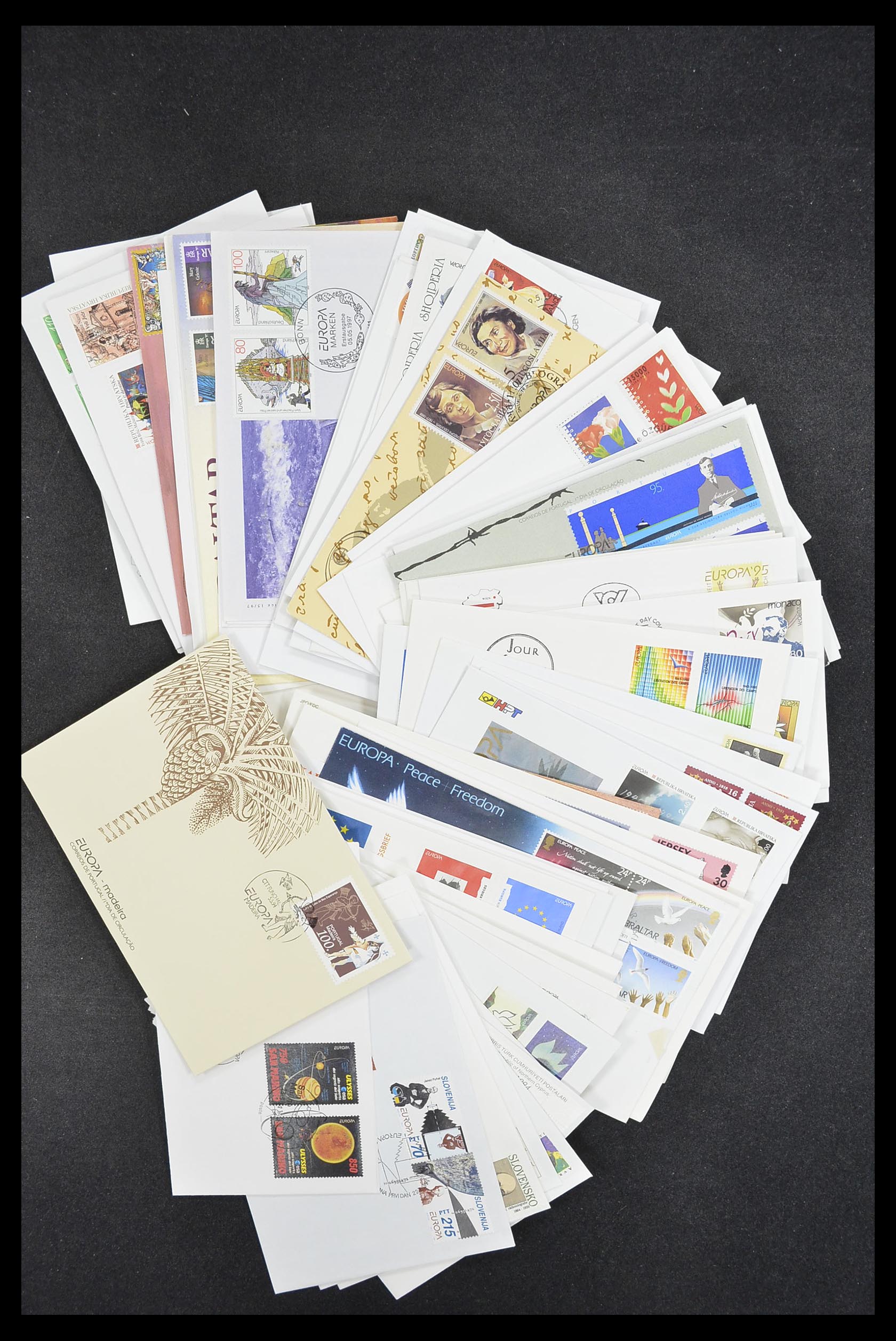 33542 089 - Postzegelverzameling 33542 Europa Cept fdc's 1956-1999.