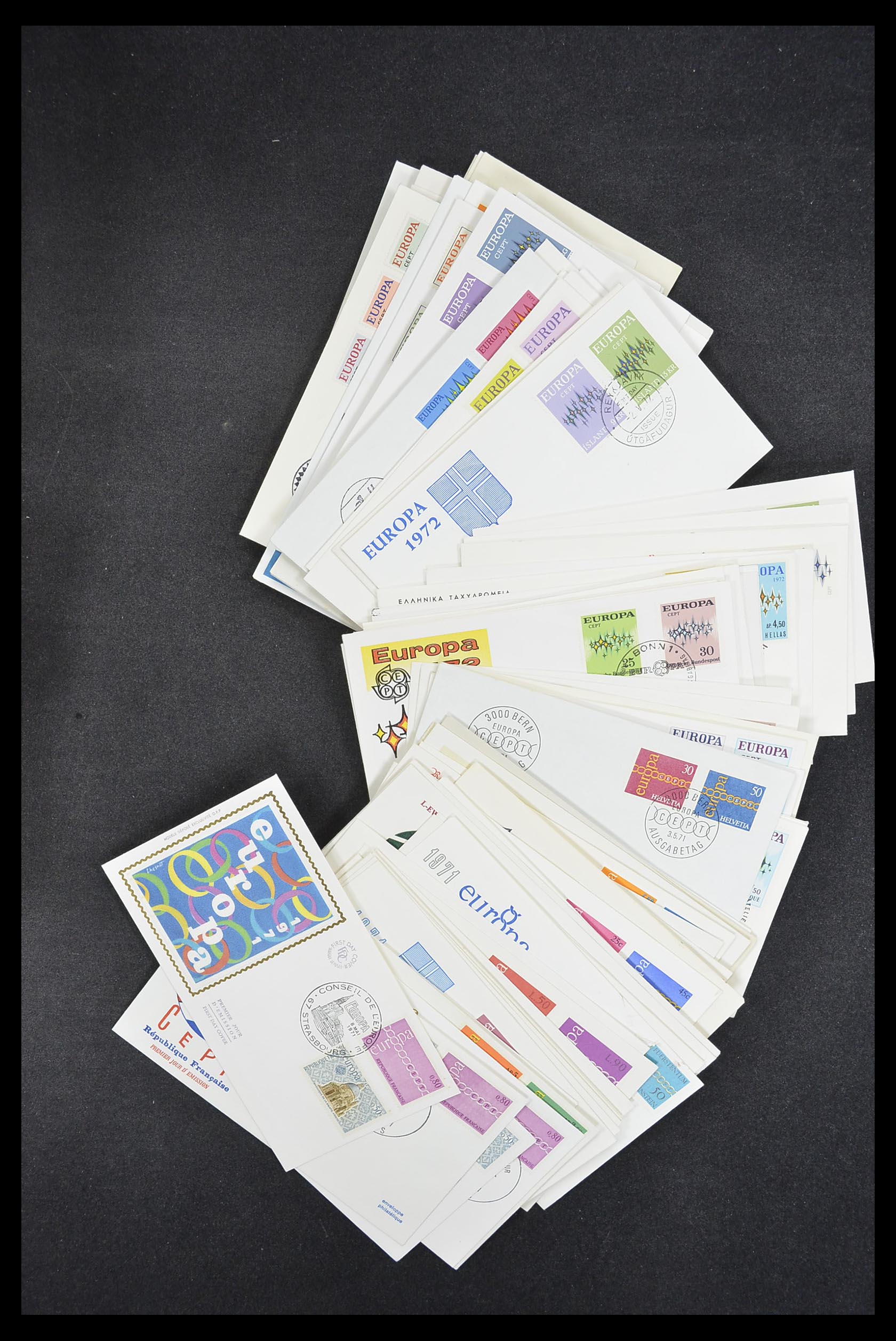 33542 094 - Postzegelverzameling 33542 Europa Cept fdc's 1956-1999.
