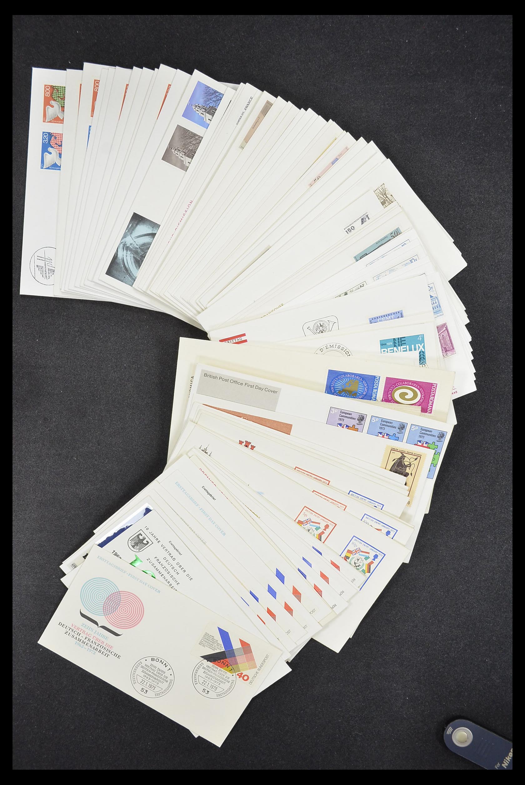 33542 097 - Postzegelverzameling 33542 Europa Cept fdc's 1956-1999.