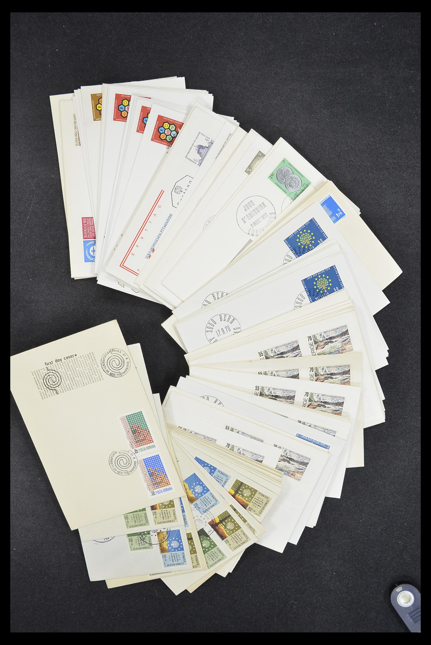 33542 098 - Postzegelverzameling 33542 Europa Cept fdc's 1956-1999.