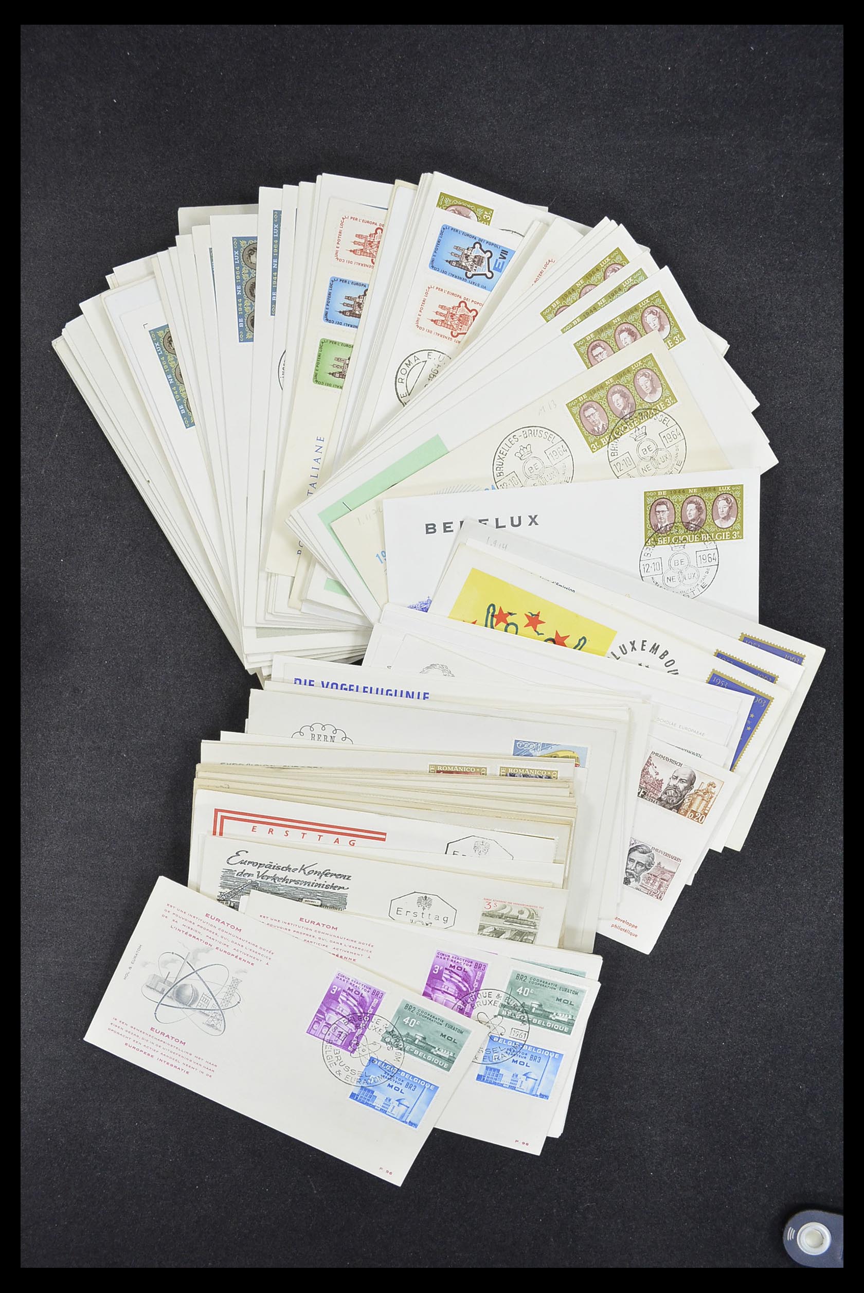 33542 102 - Postzegelverzameling 33542 Europa Cept fdc's 1956-1999.