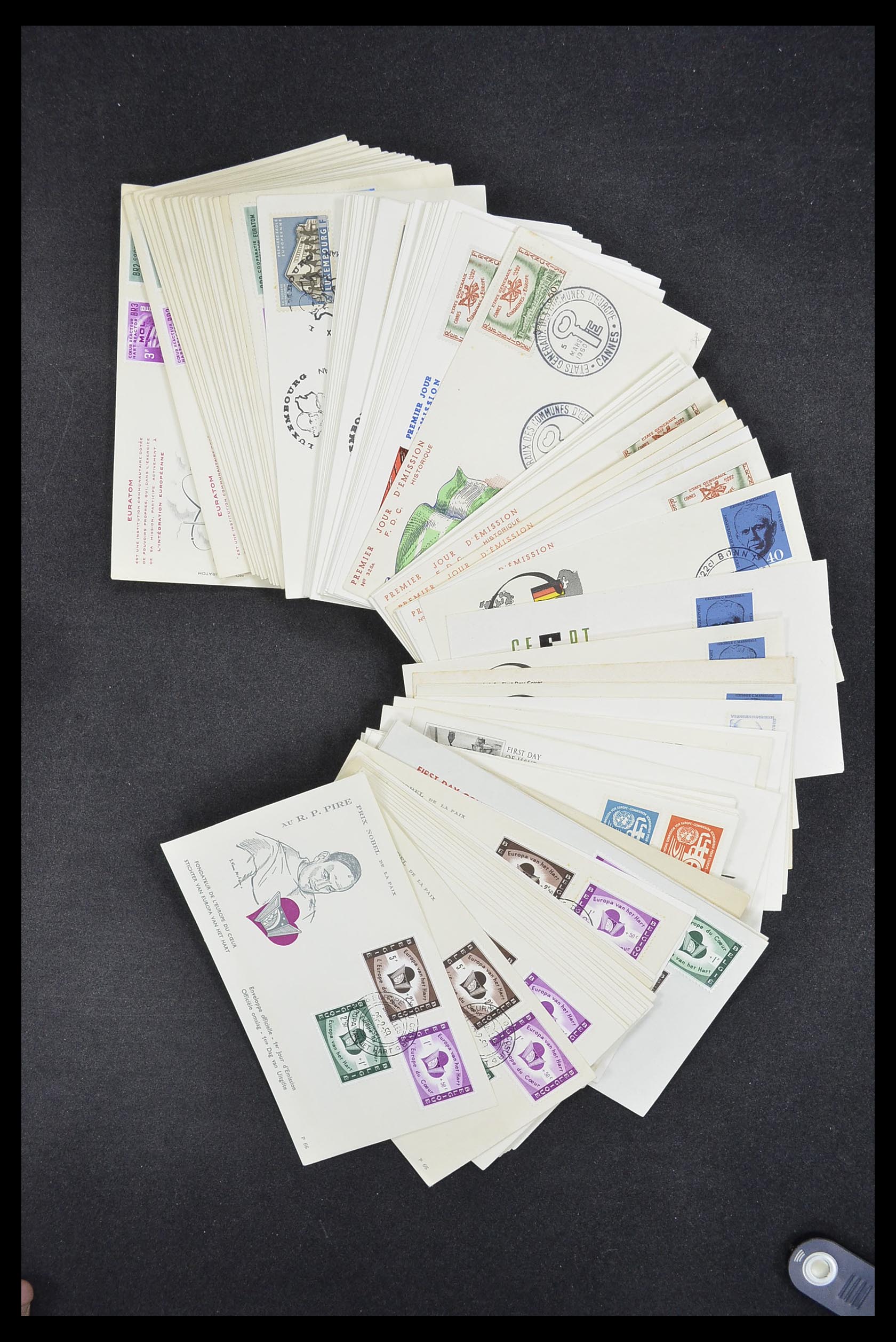 33542 103 - Postzegelverzameling 33542 Europa Cept fdc's 1956-1999.