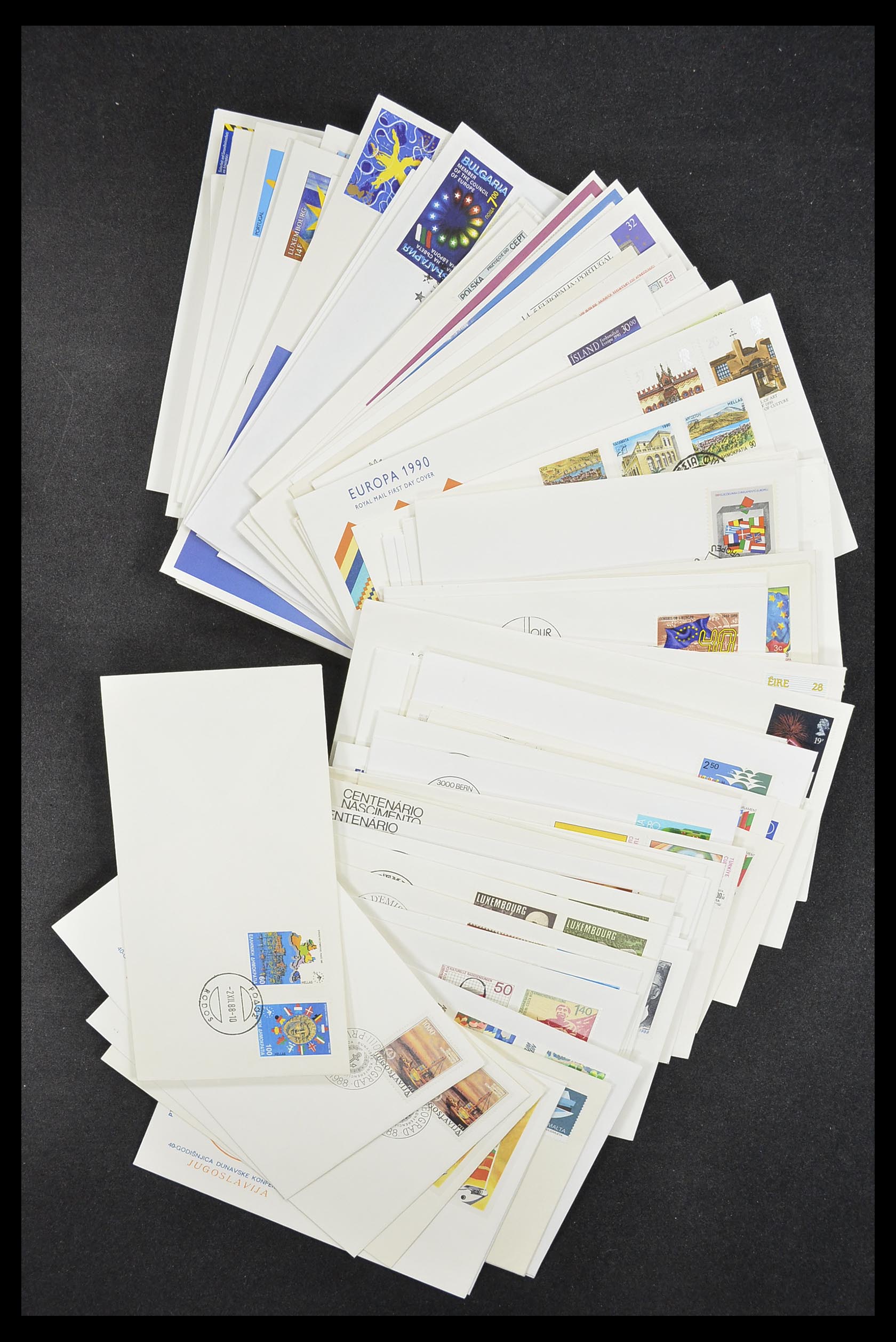 33542 106 - Postzegelverzameling 33542 Europa Cept fdc's 1956-1999.
