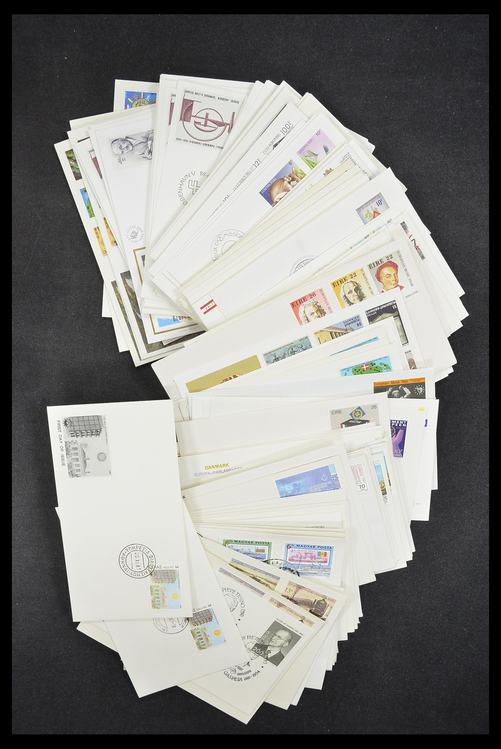 33542 107 - Postzegelverzameling 33542 Europa Cept fdc's 1956-1999.